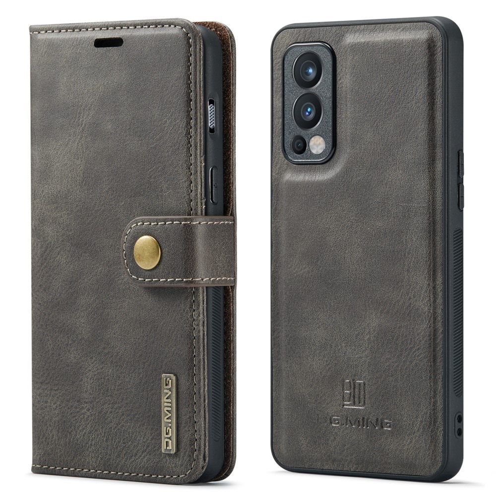  OnePlus Nord 2 5G Plånboksfodral med avtagbart skal, Brown