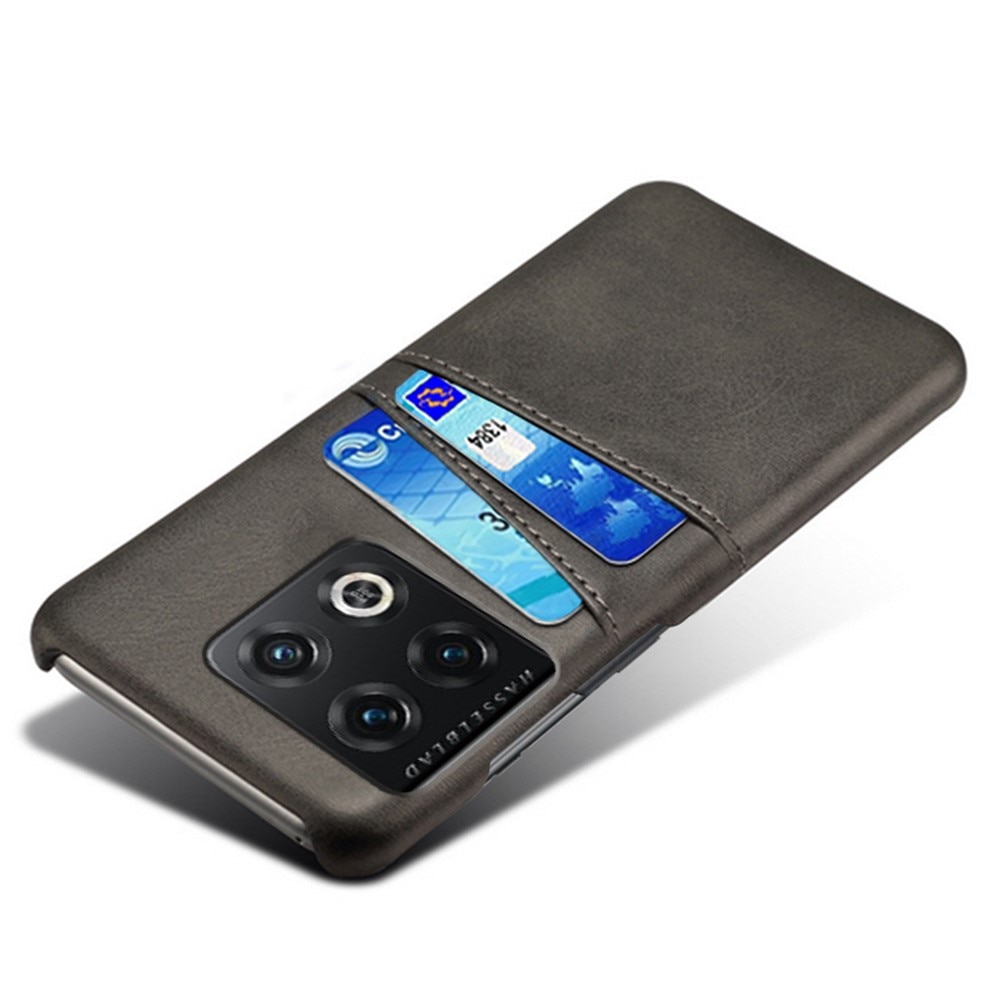 OnePlus 10 Pro Snyggt skal med 2 kortfack, svart