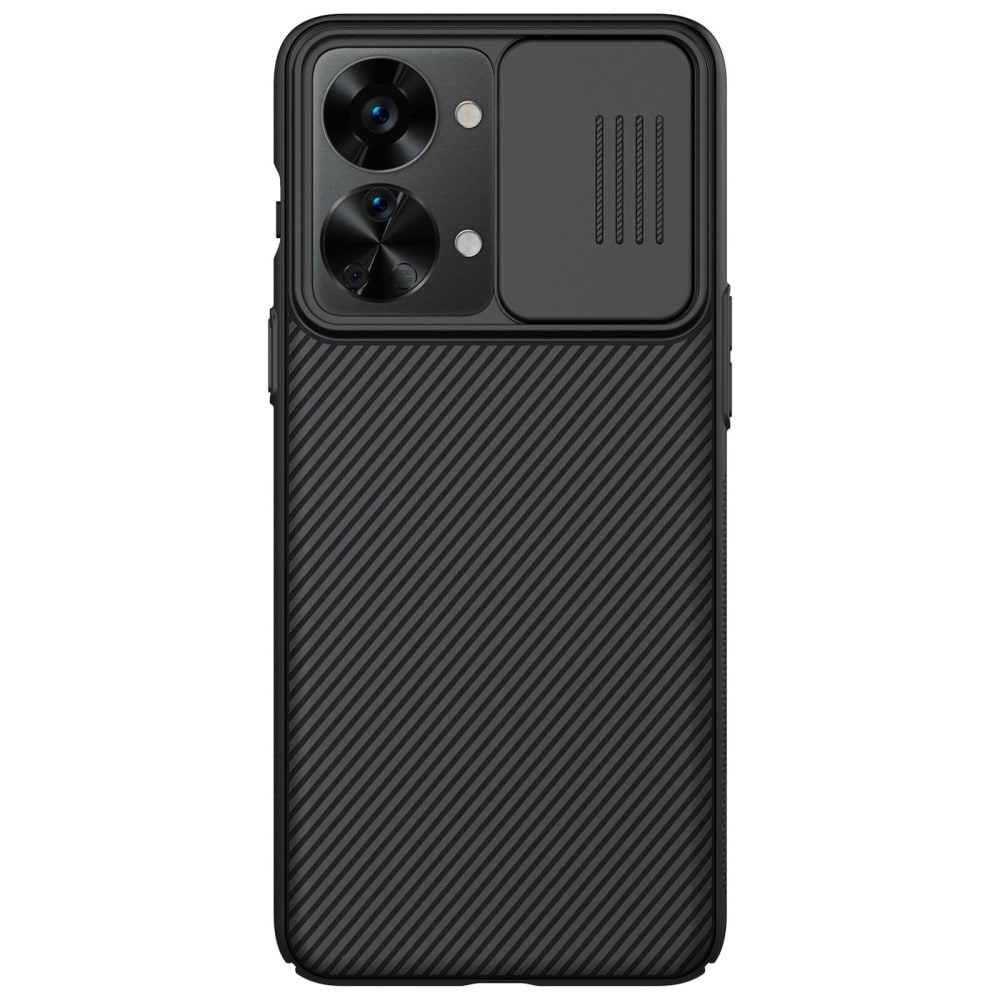  Oneplus Nord 2T 5G Skal med kameraskydd - CamShield, Svart