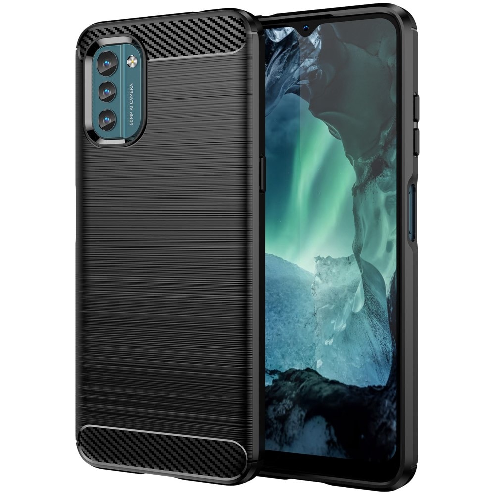  Nokia G11/Nokia G21 TPU-skal Brushed, Svart