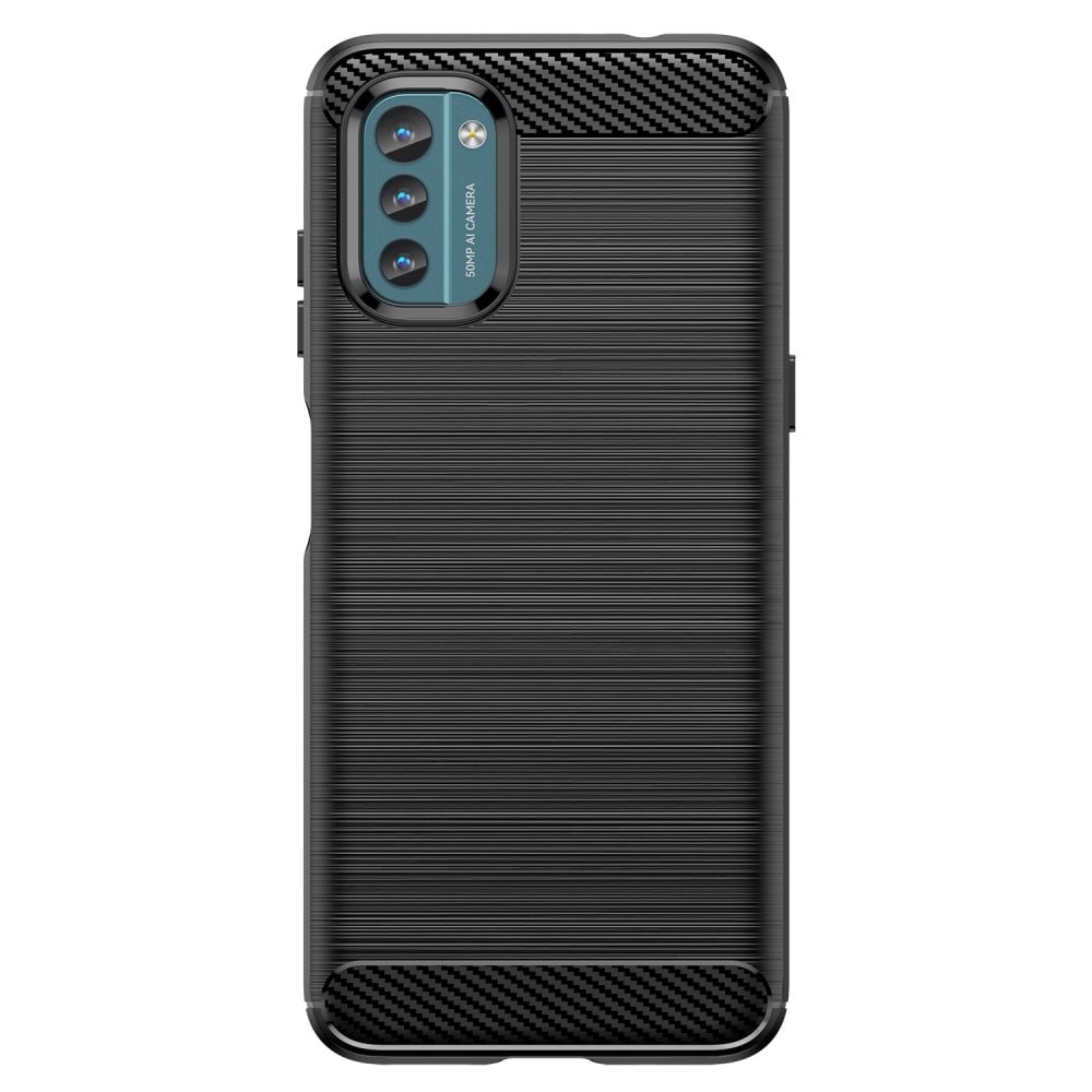  Nokia G11/Nokia G21 TPU-skal Brushed, Svart