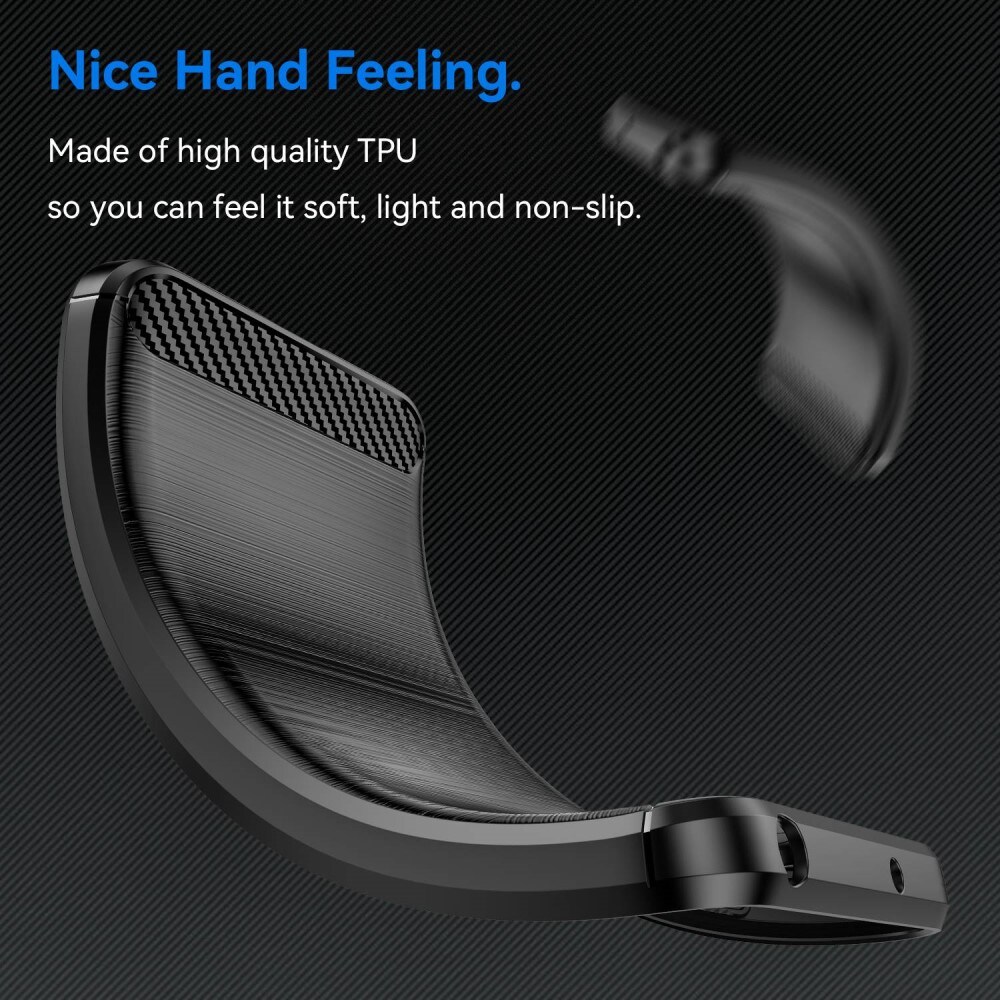  Nokia G11/Nokia G21 TPU-skal Brushed, Svart