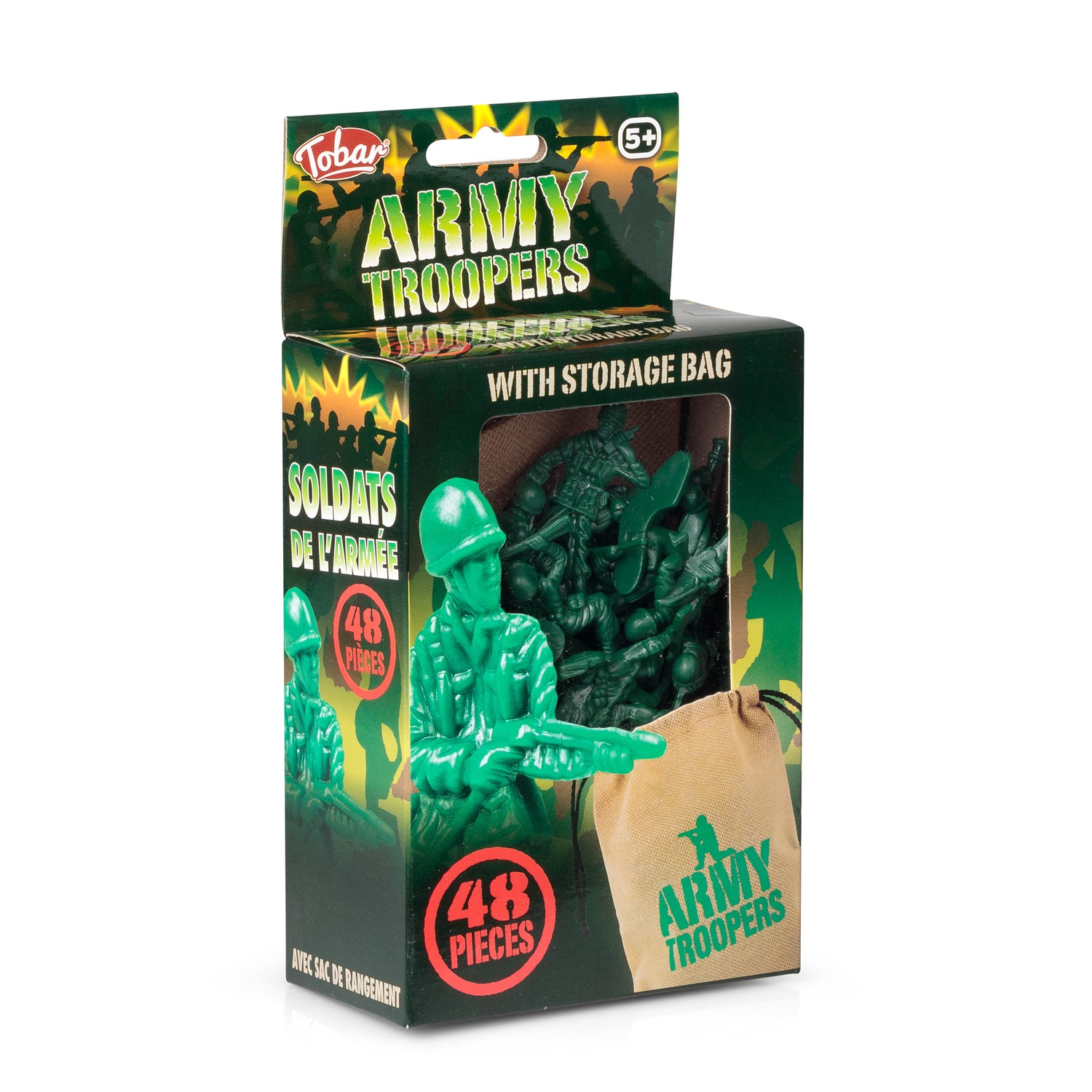 Army Troopers - Leksakssoldater 48-pack