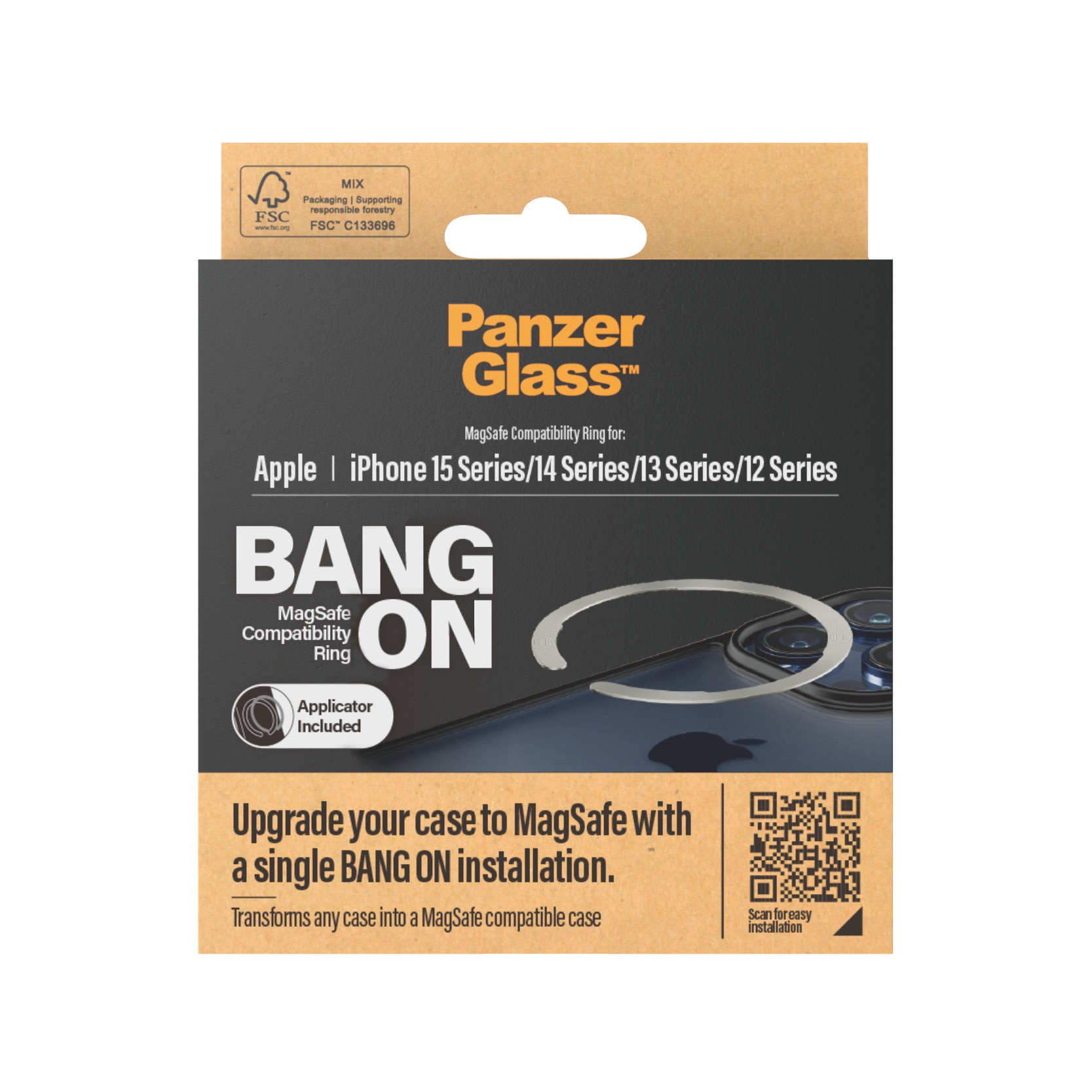 MagSafe Bang On Ring, silver