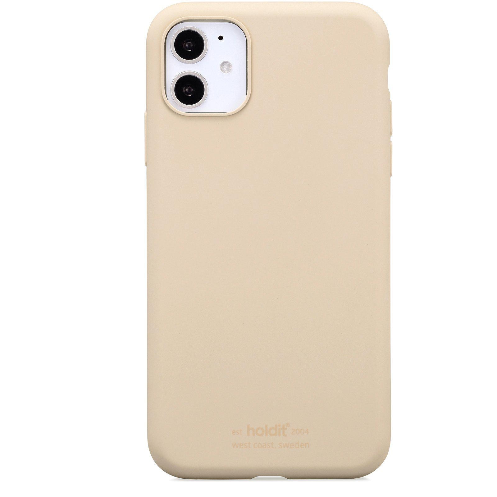 iPhone 11/XR Silicone Case, Beige