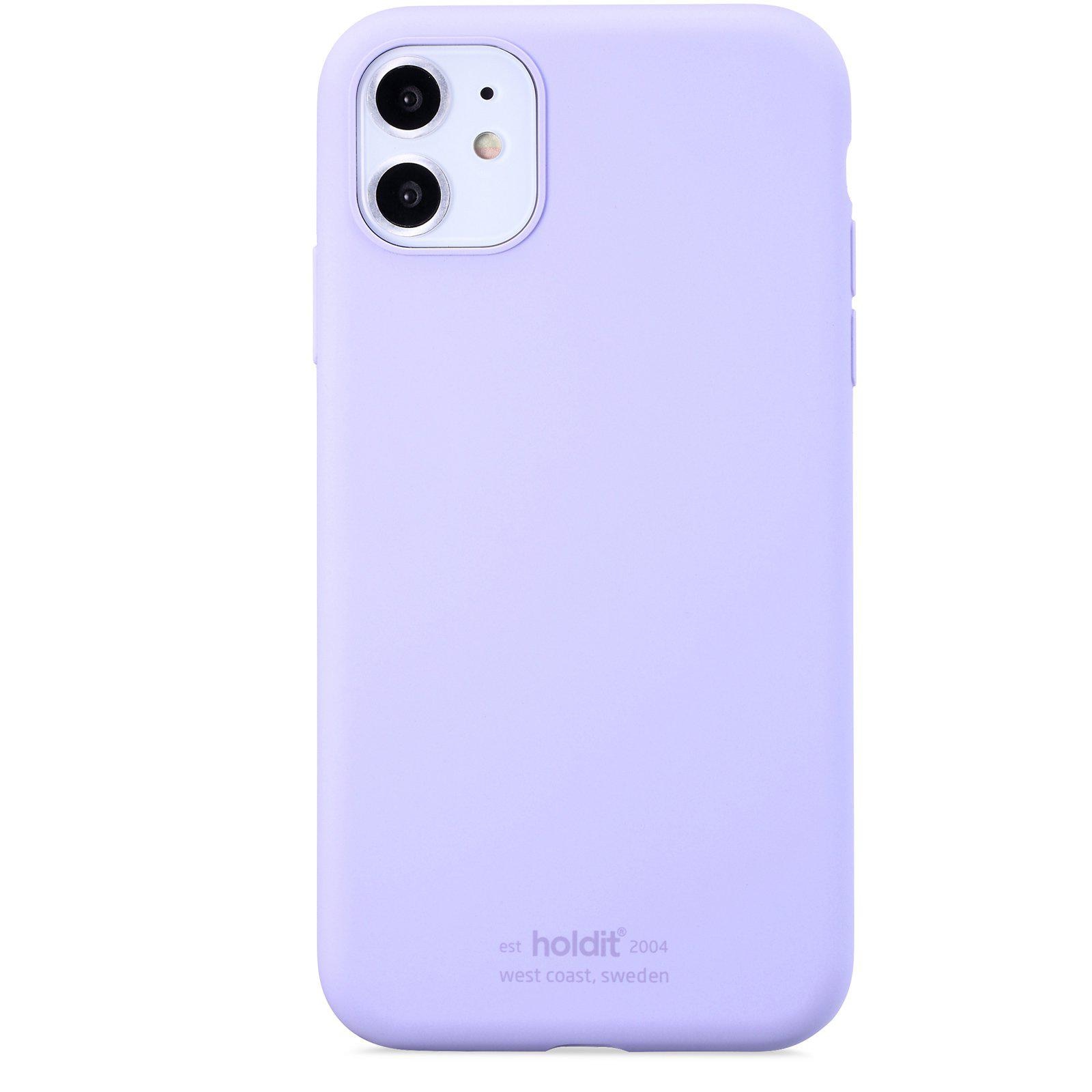 iPhone 11/XR Silicone Case, Lavender