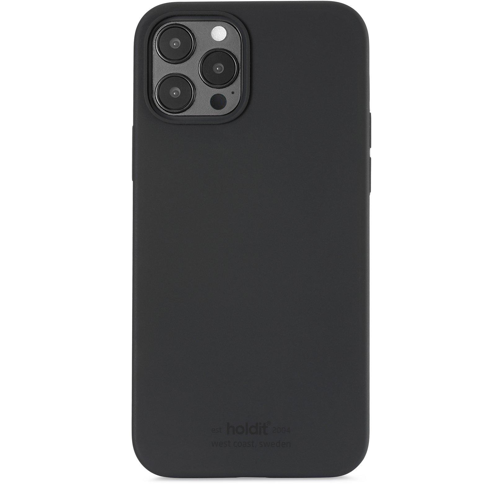 iPhone 12/12 Pro Silicone Case, Black
