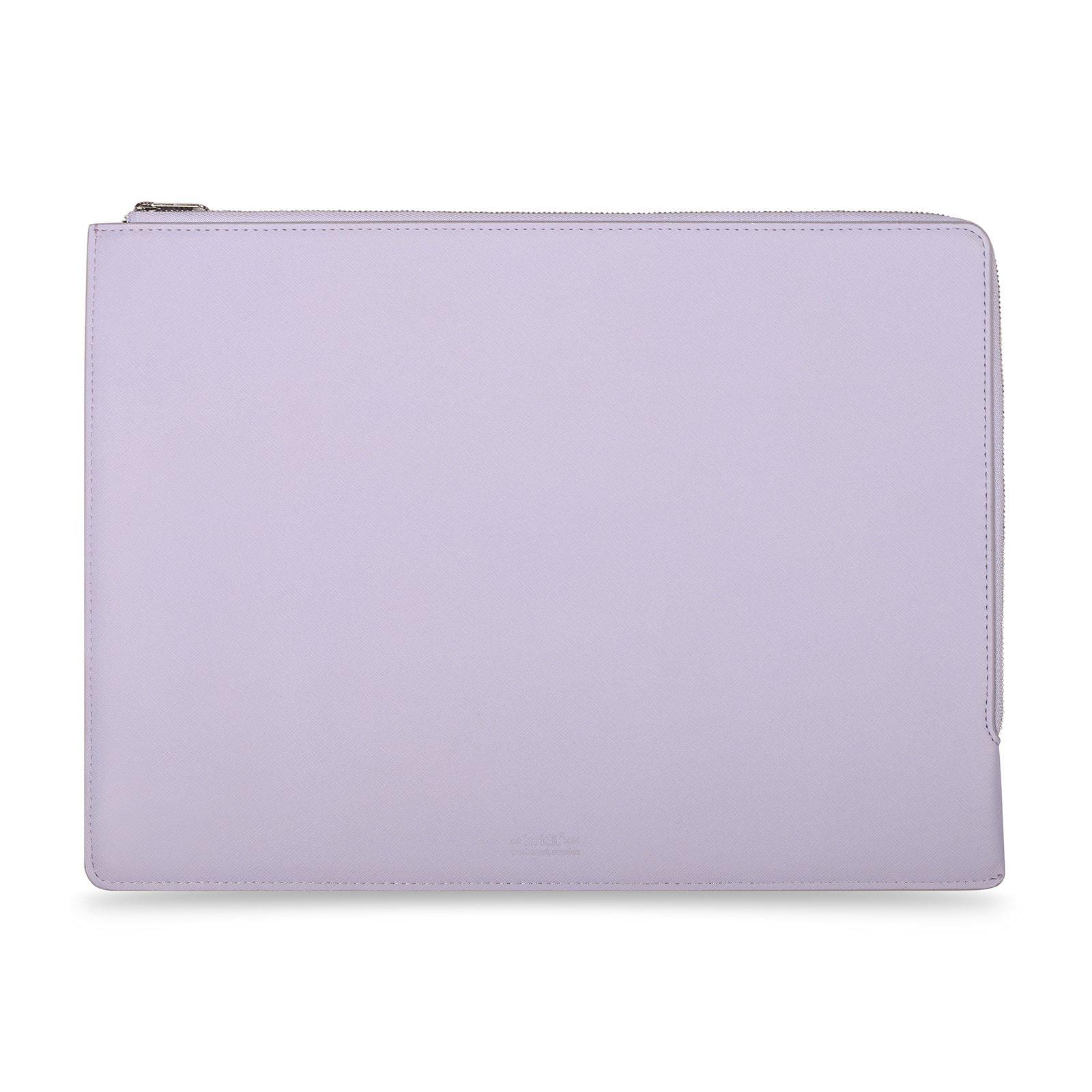 14" Laptopfodral i konstläder, Lavender