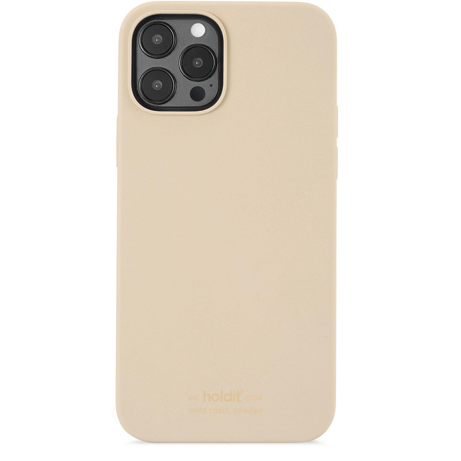 iPhone 12/12 Pro Silicone Case, Beige