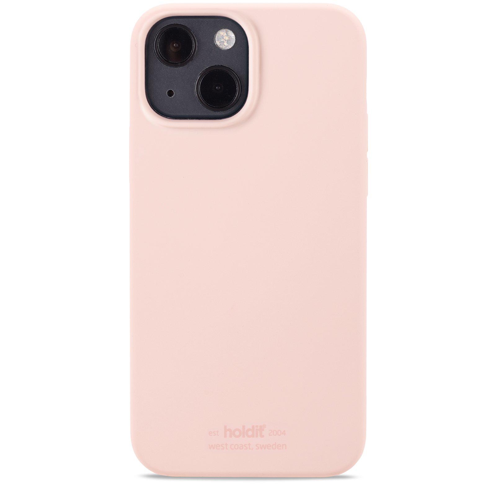 iPhone 13 Silicone Case, Blush Pink