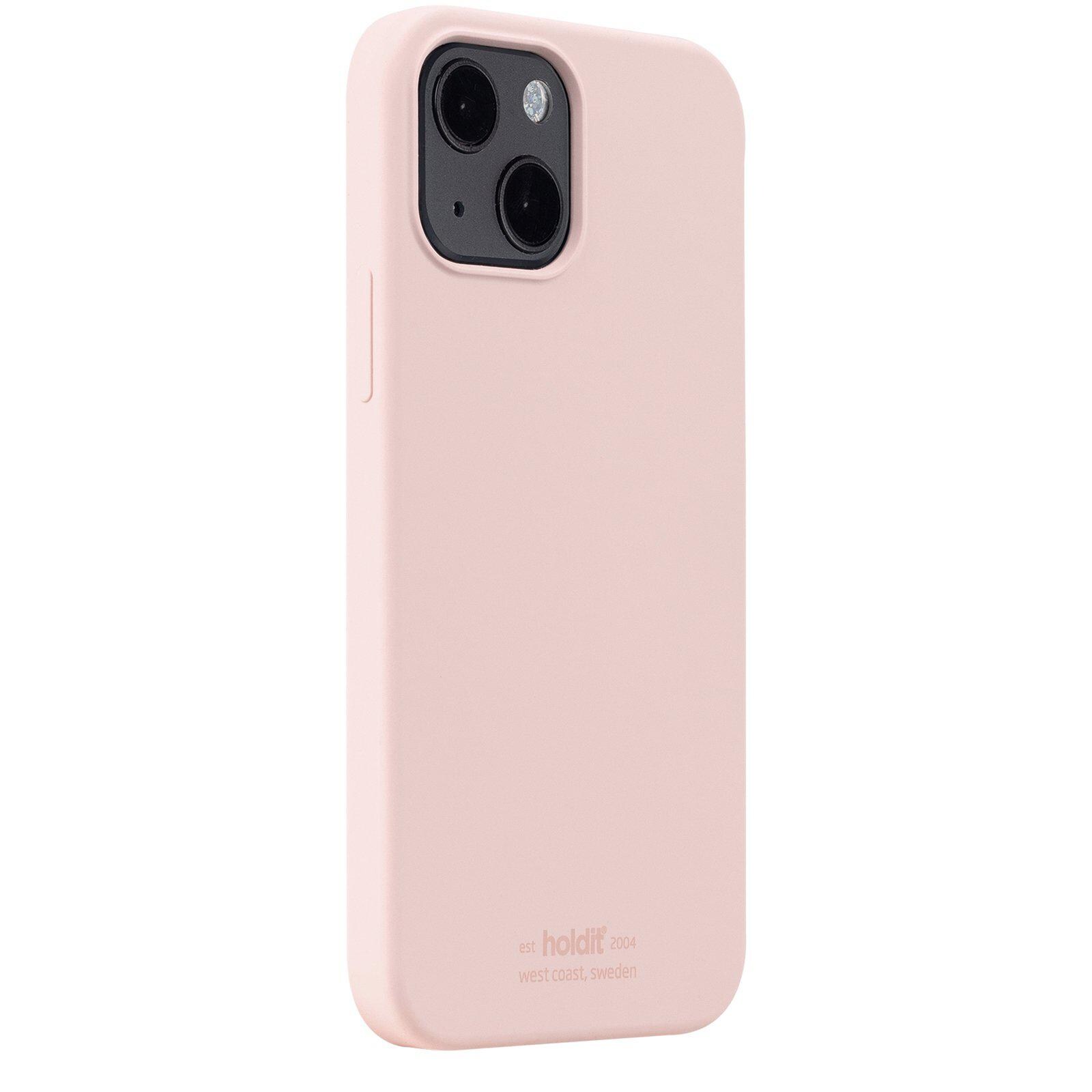 iPhone 14 Plus Silicone Case, Blush Pink