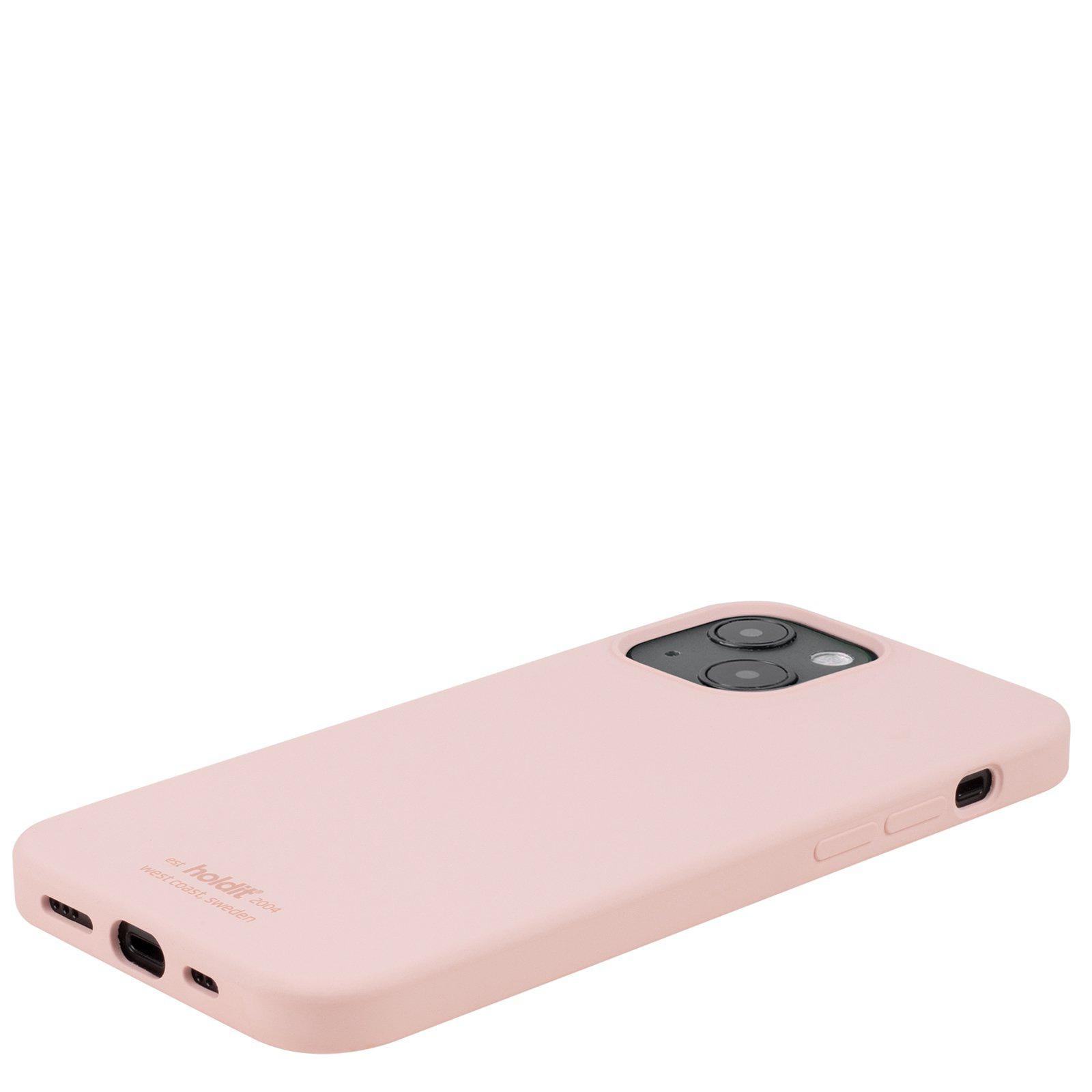 iPhone 13 Silicone Case, Blush Pink