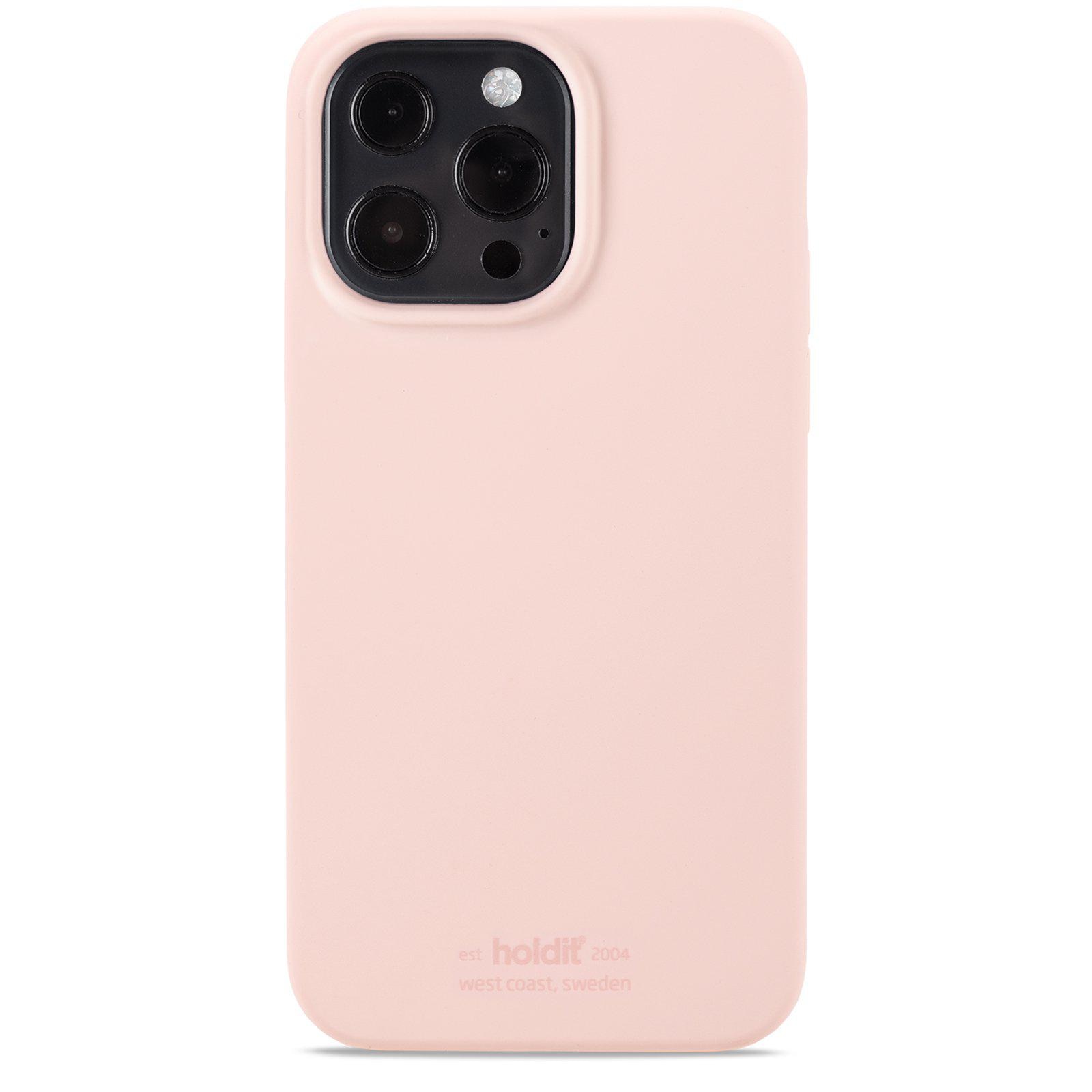 iPhone 13 Pro Max Silicone Case, Blush Pink