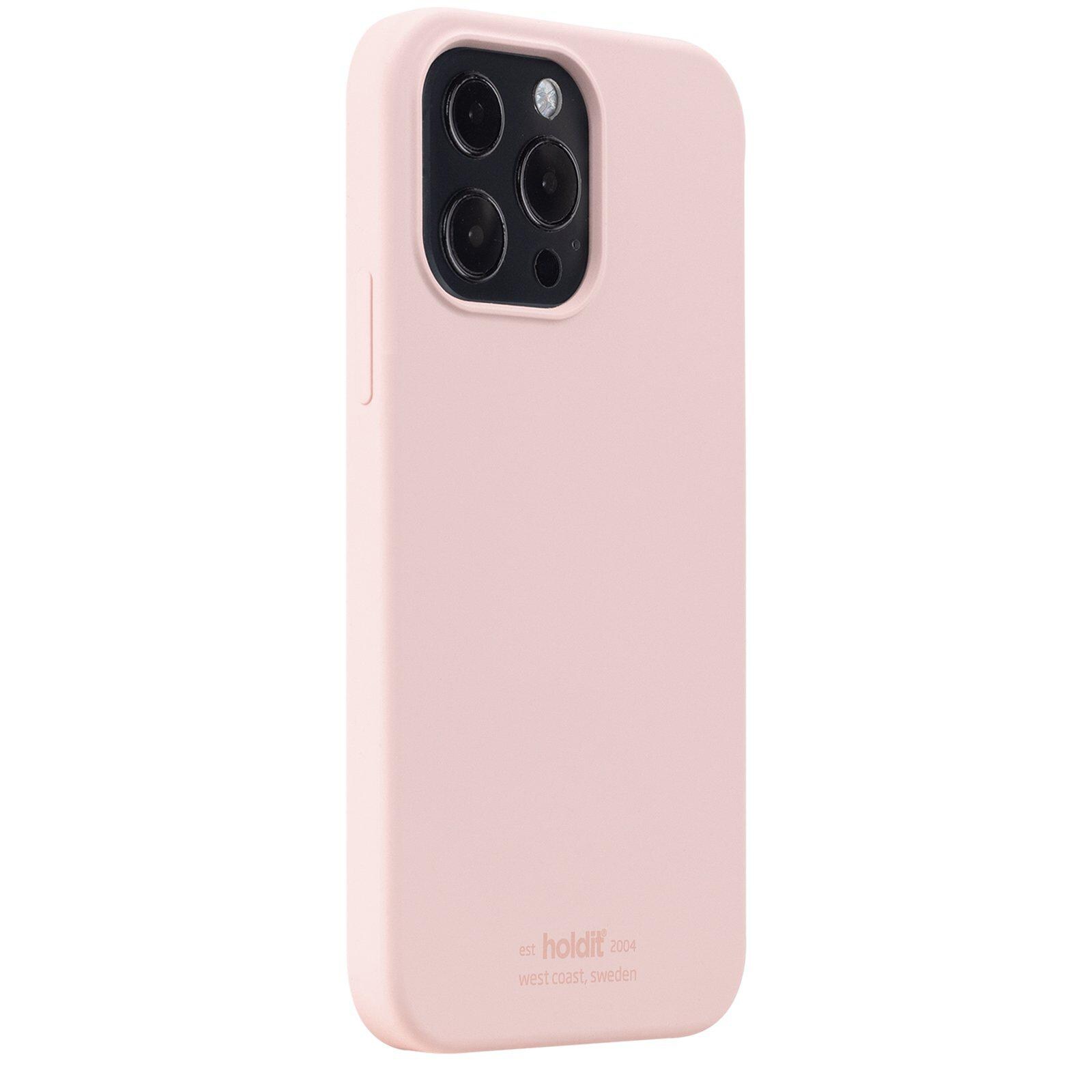 iPhone 13 Pro Silicone Case, Blush Pink