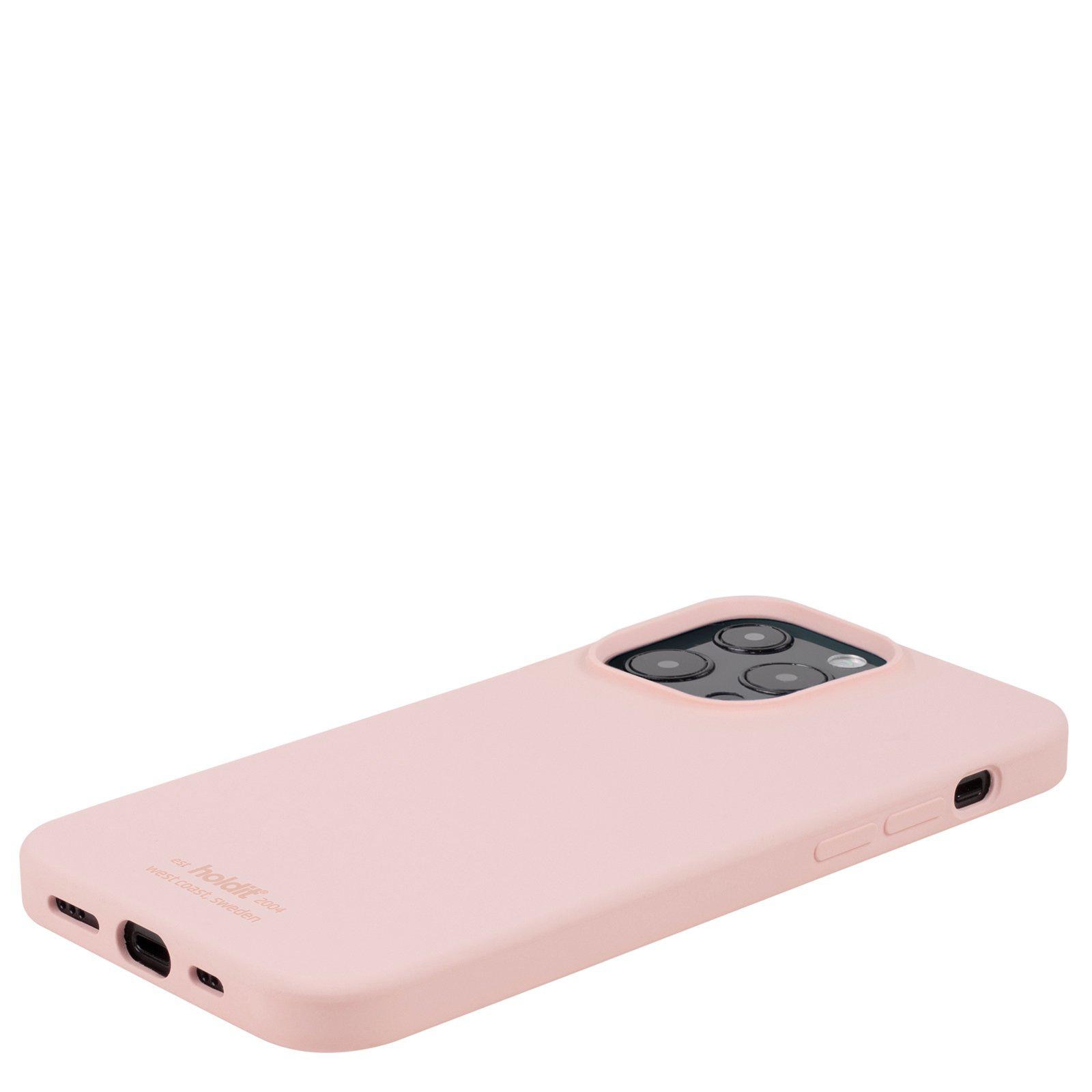 iPhone 13 Pro Silicone Case, Blush Pink
