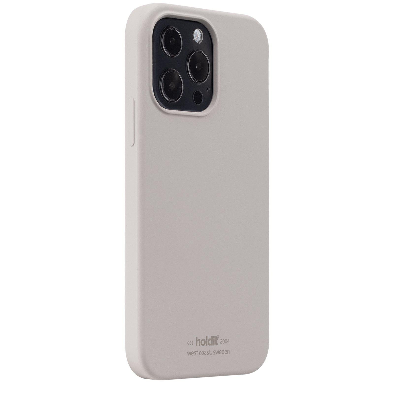 iPhone 13 Pro Silicone Case, Taupe