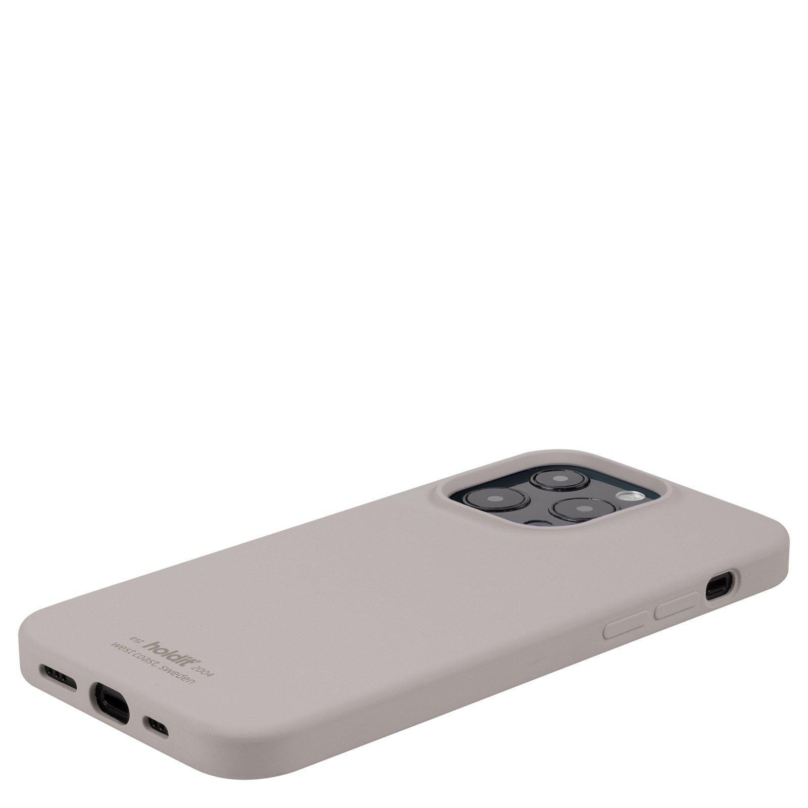 iPhone 13 Pro Max Silicone Case, Taupe