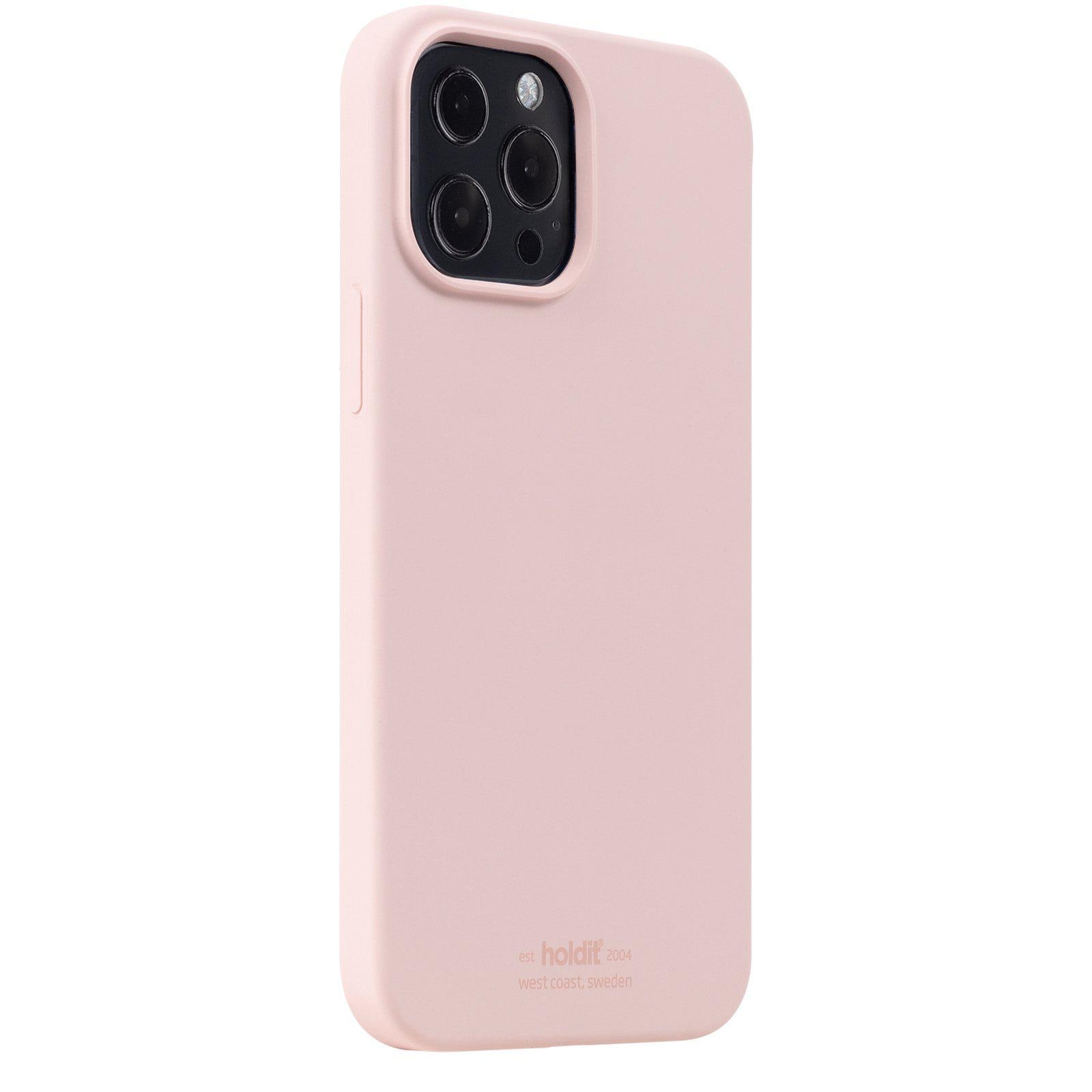 iPhone 14 Pro Max Silicone Case, Blush Pink