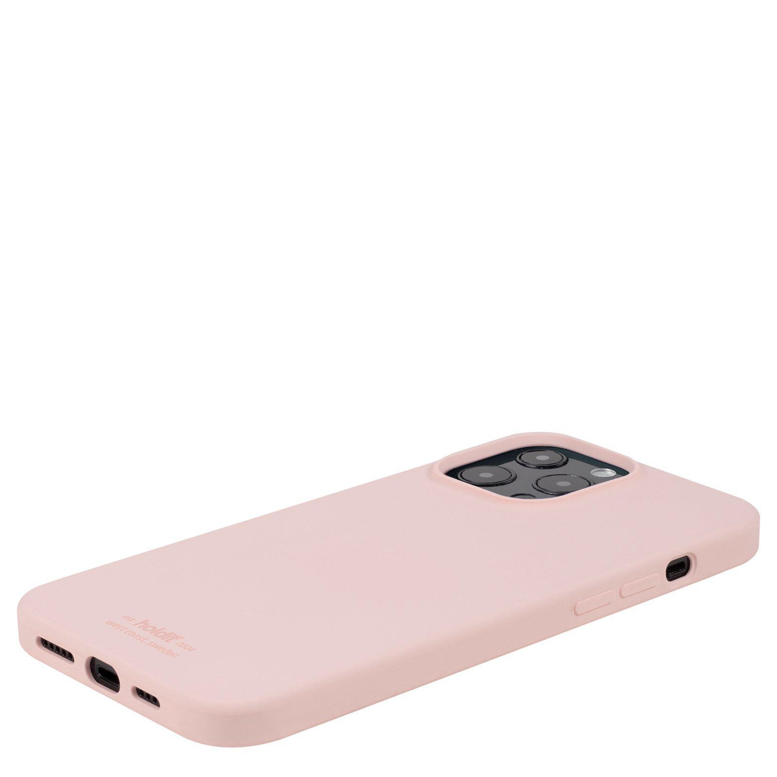 iPhone 14 Pro Max Silicone Case, Blush Pink