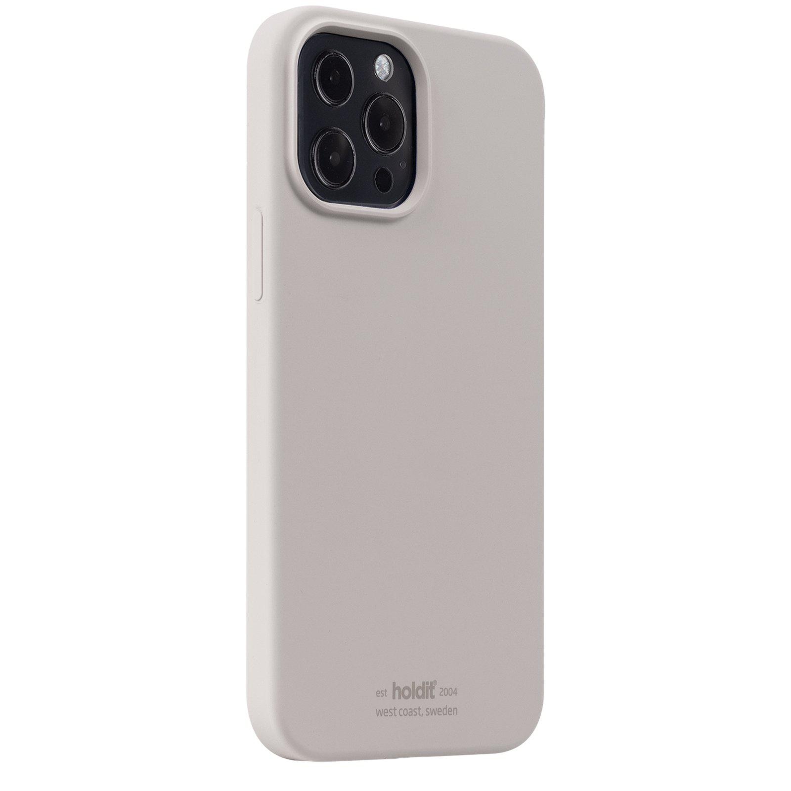 iPhone 14 Pro Silicone Case, Taupe