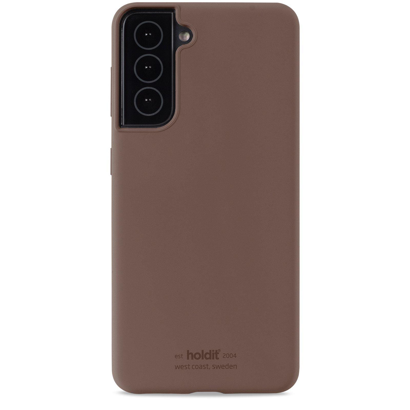 Samsung Galaxy S22 Silicone Case, Brun