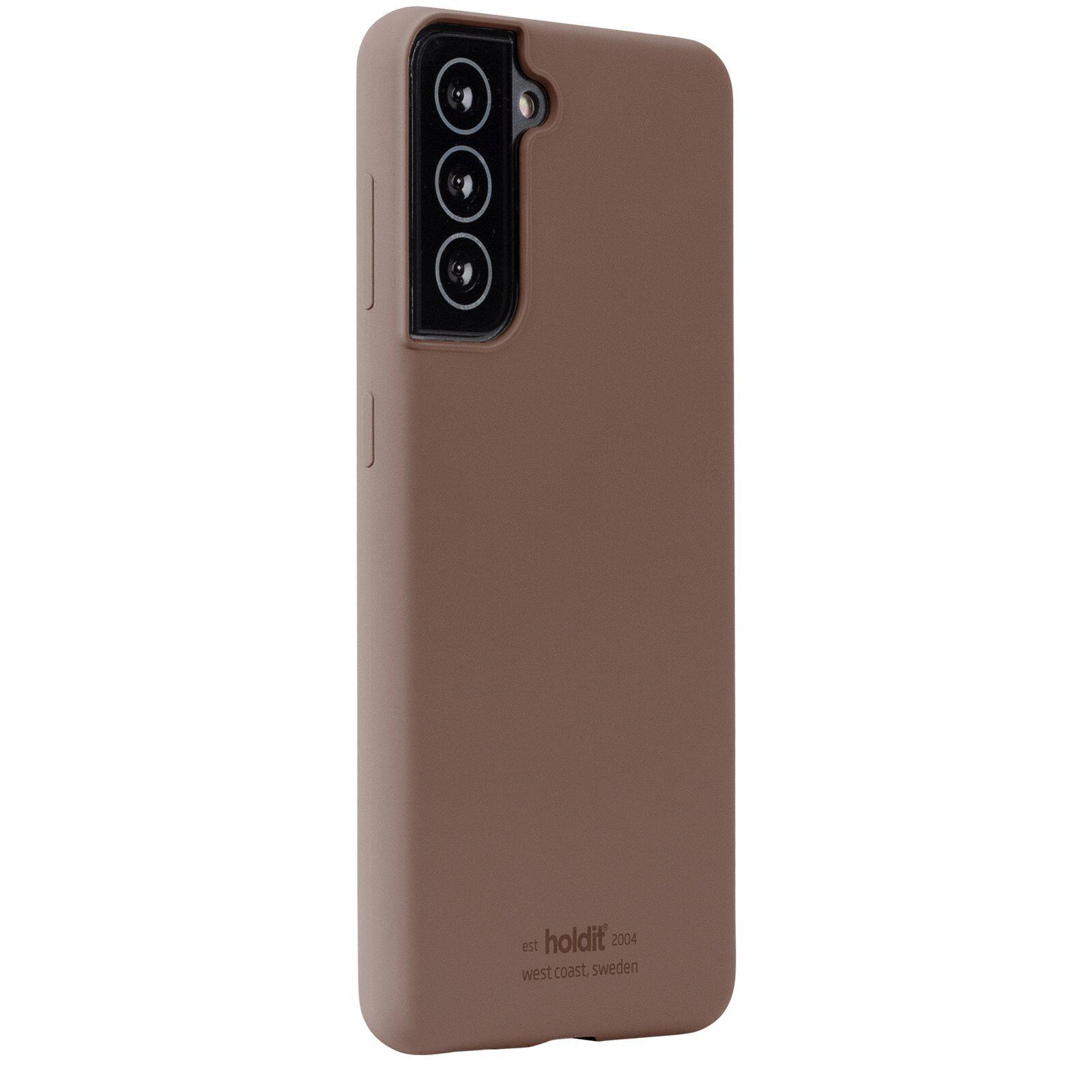 Samsung Galaxy S22 Silicone Case, Brun