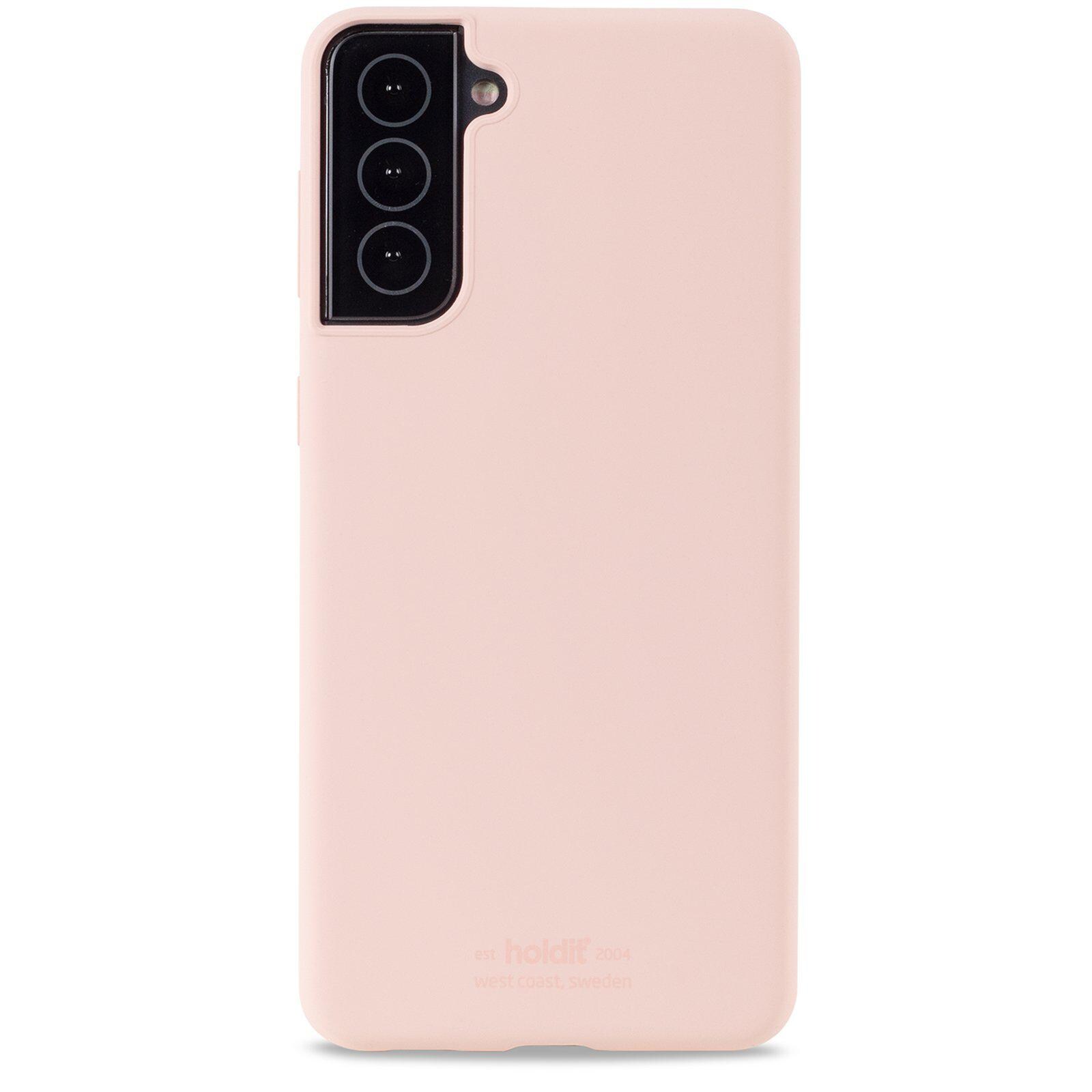 Samsung Galaxy S22 Plus Silicone Case, Blush Pink