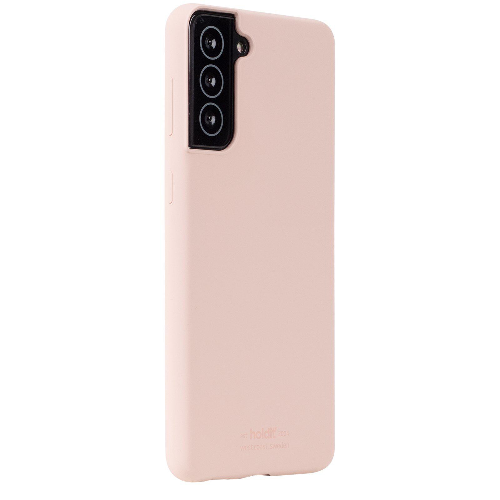 Samsung Galaxy S22 Plus Silicone Case, Blush Pink