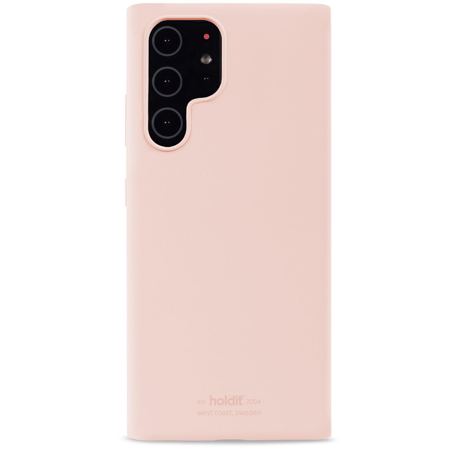 Samsung Galaxy S22 Ultra Silicone Case, Blush Pink