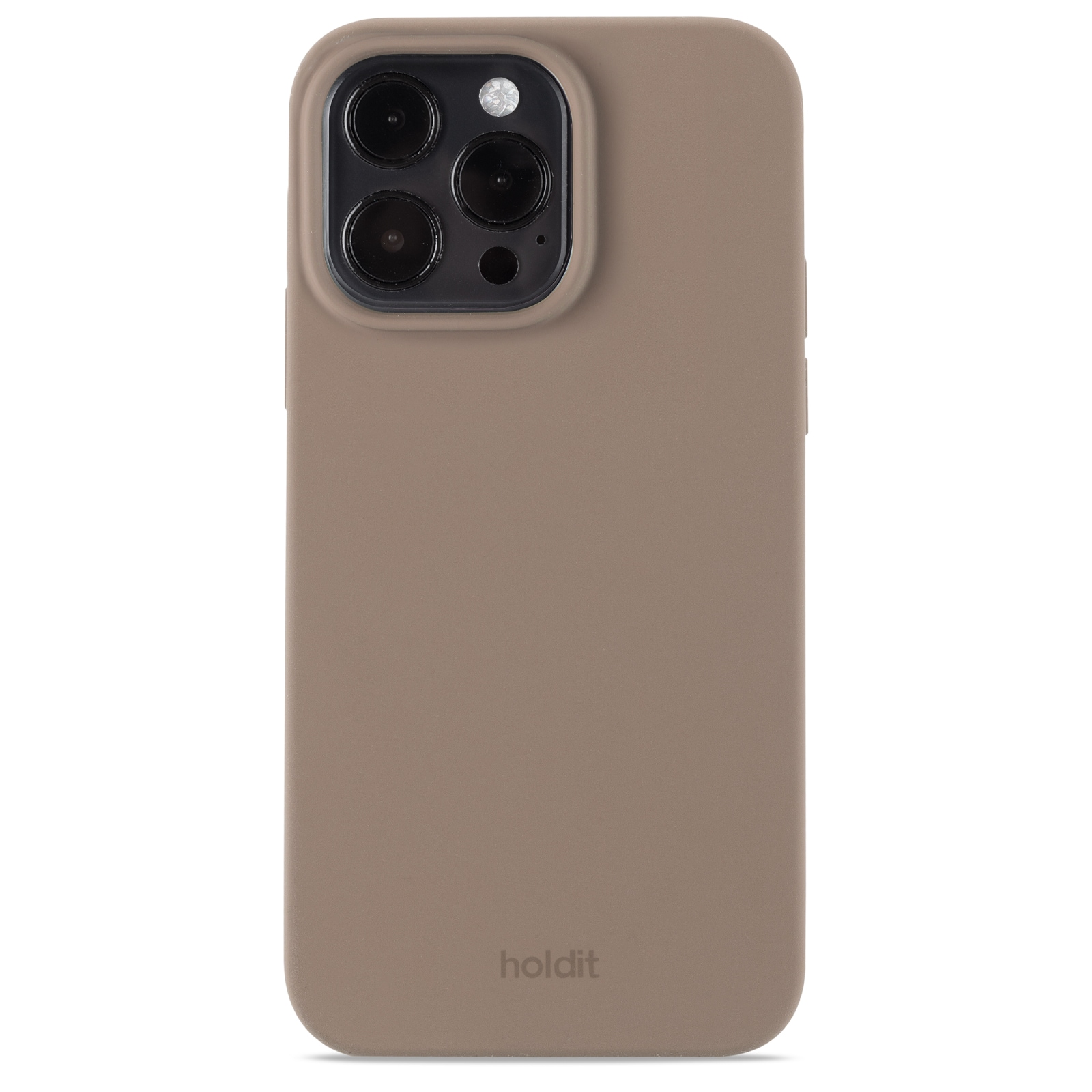 iPhone 14 Pro Max Silicone Case, Brun