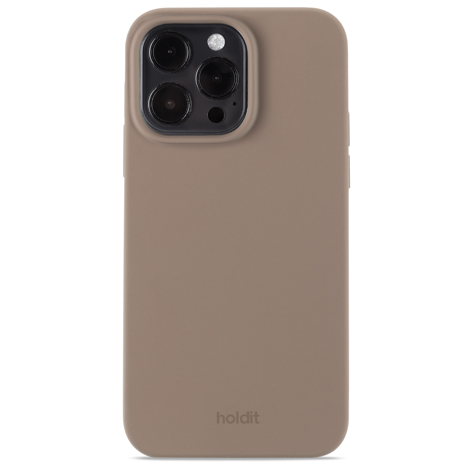 iPhone 14 Pro Max Silicone Case, Mocha Brown