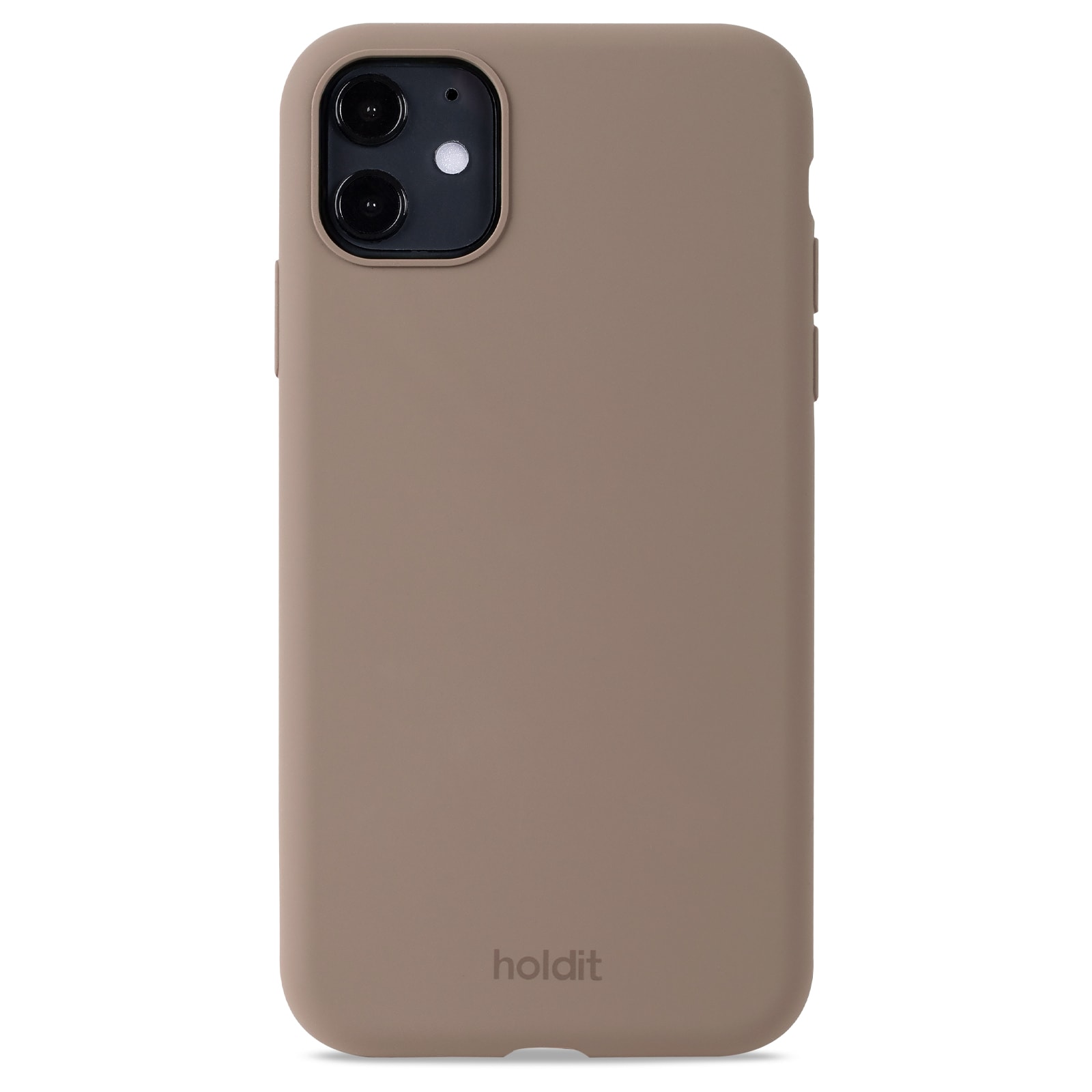 iPhone XR Silicone Case, Mocha Brown