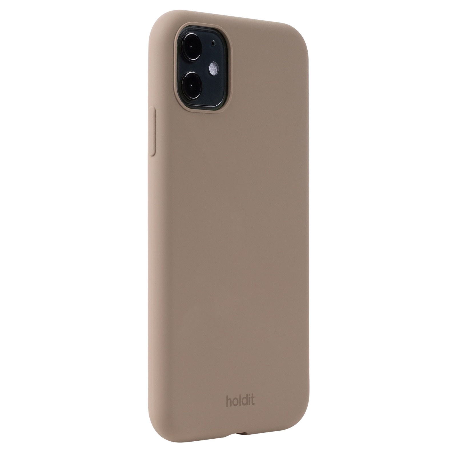iPhone 11 Silicone Case, Mocha Brown