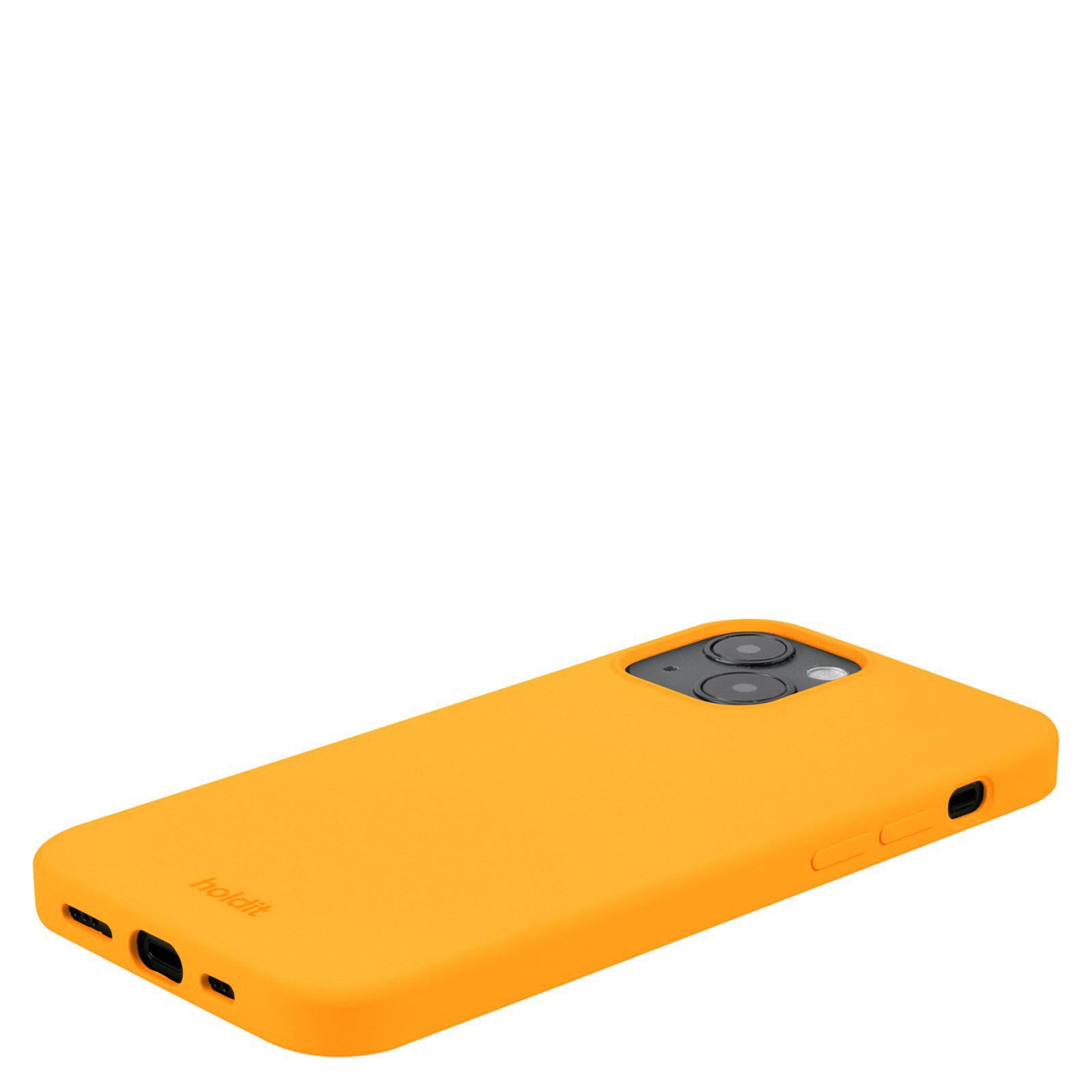 Apple iPhone 14 Silicone Case, Orange