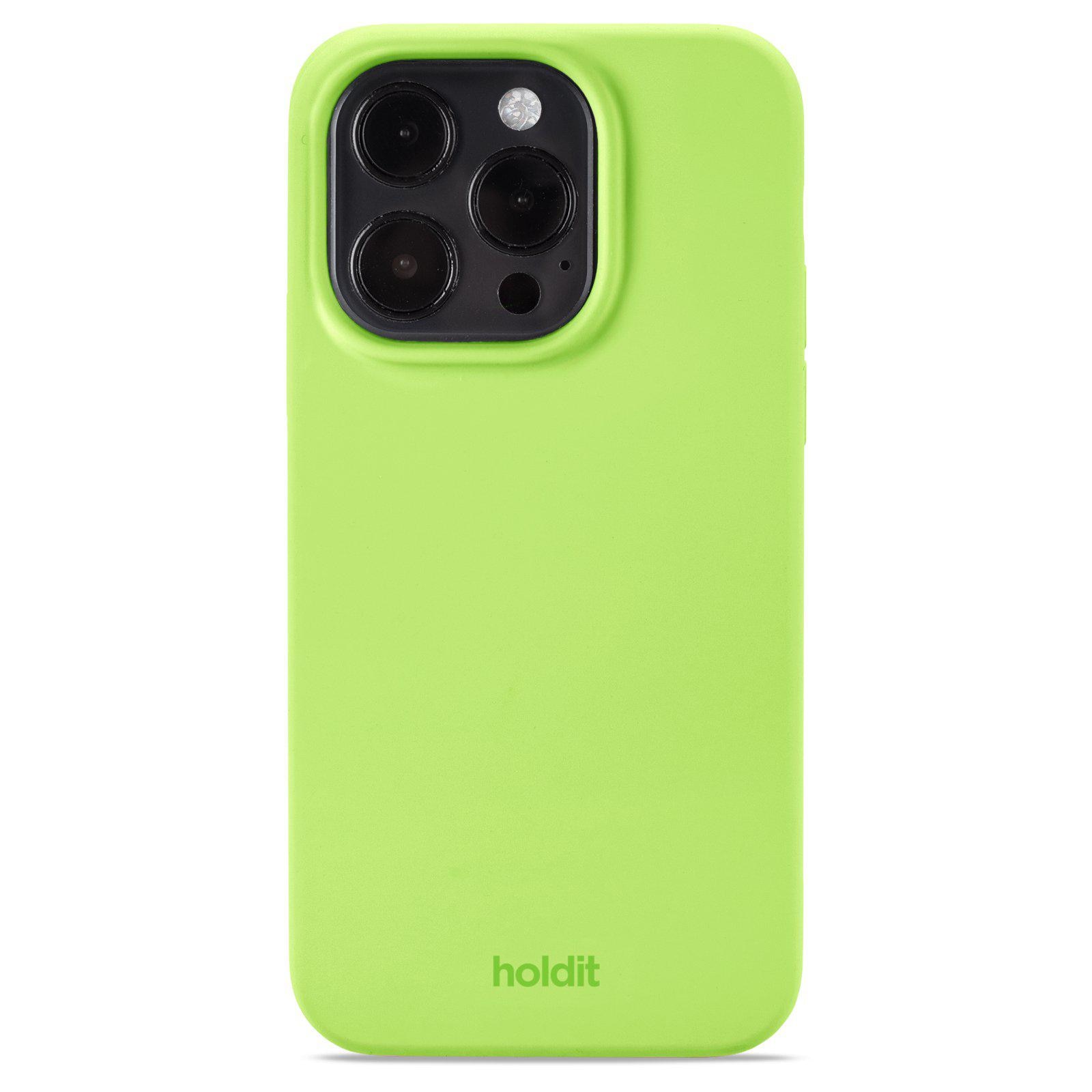 iPhone 14 Pro Silicone Case, Acid Green