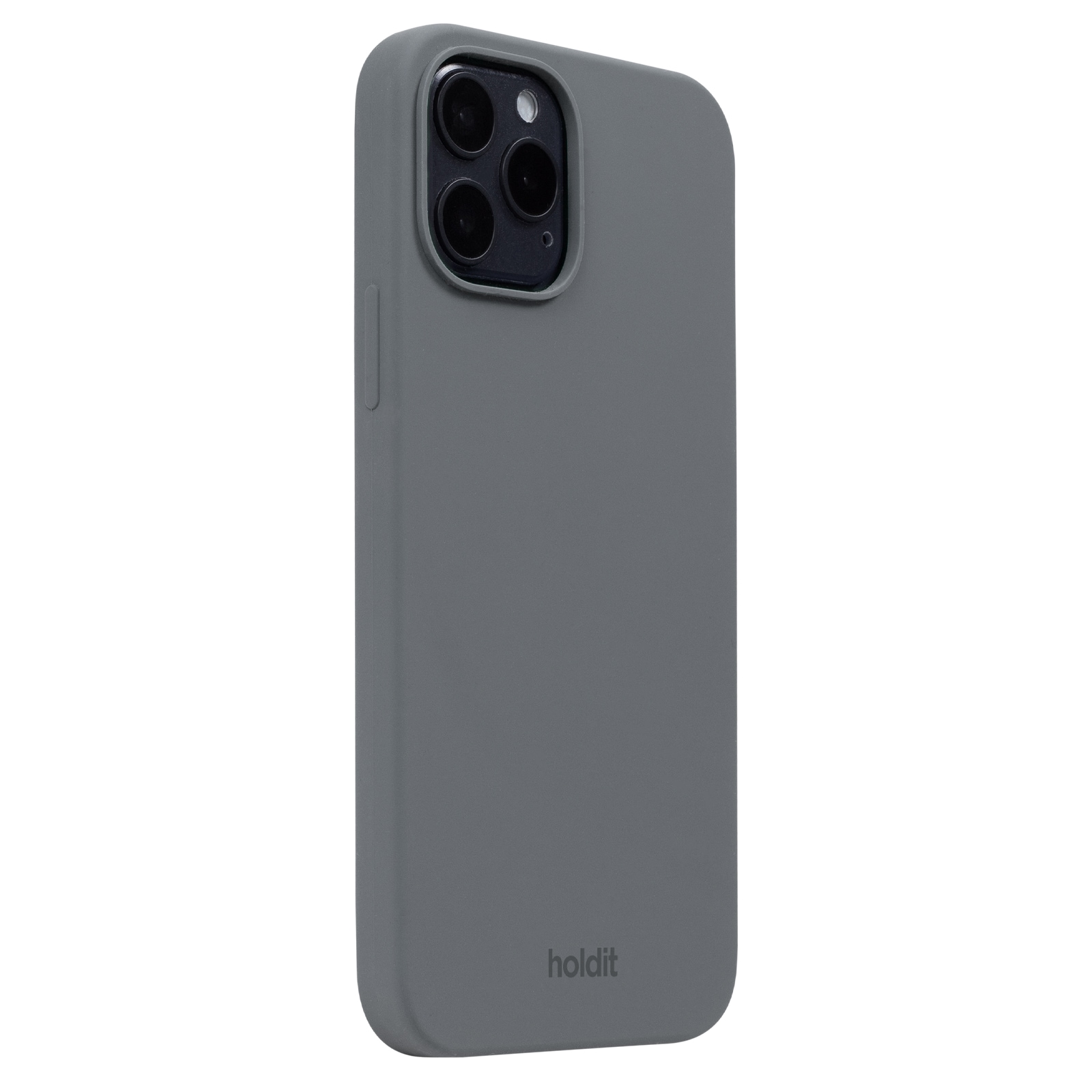 iPhone 12/12 Pro Silicone Case, Space Gray