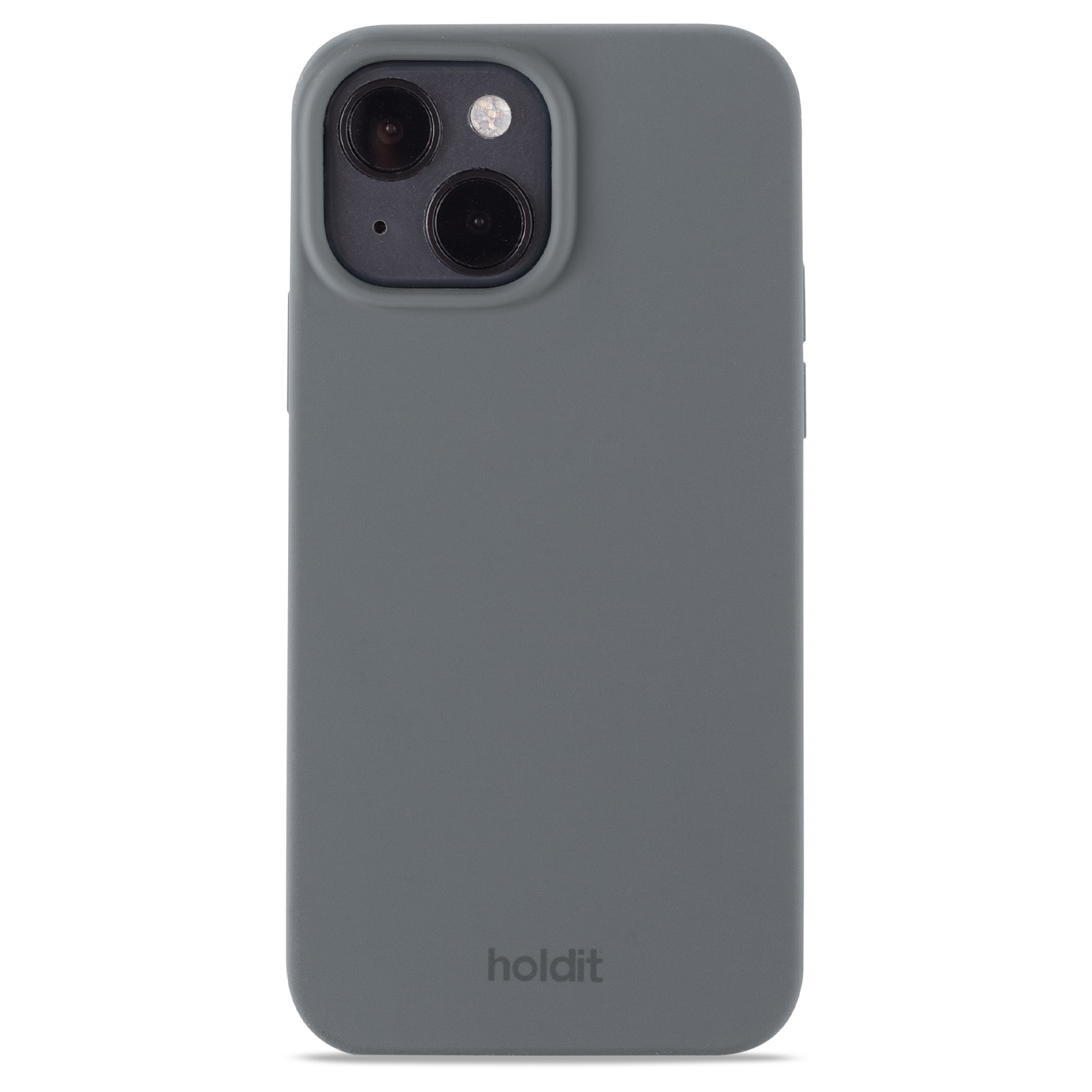 iPhone 14 Silicone Case, Space Gray