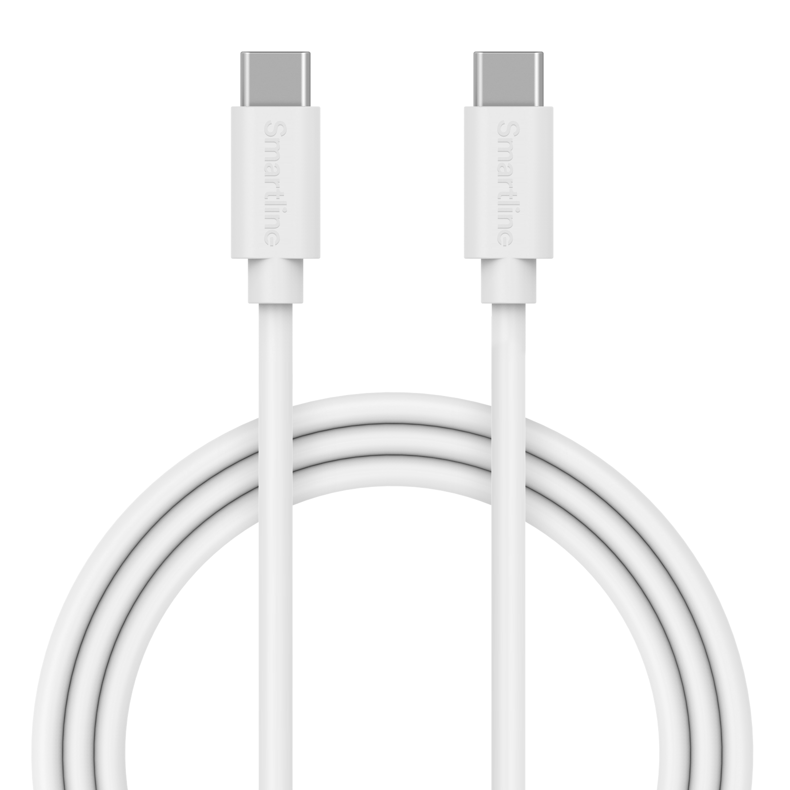 Laddningskabel 3m USB-C till USB-C, vit