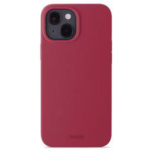 iPhone 13 Silicone Case, Red Velvet