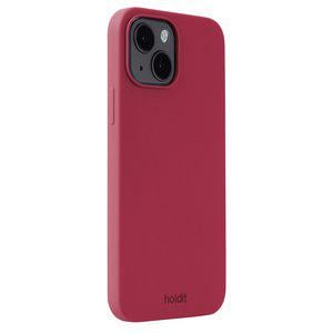 iPhone 14 Silicone Case, Red Velvet