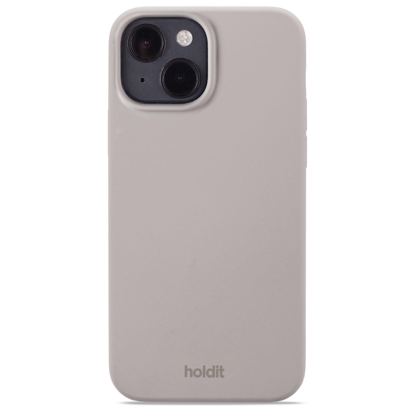 iPhone 15 Silicone Case, Taupe