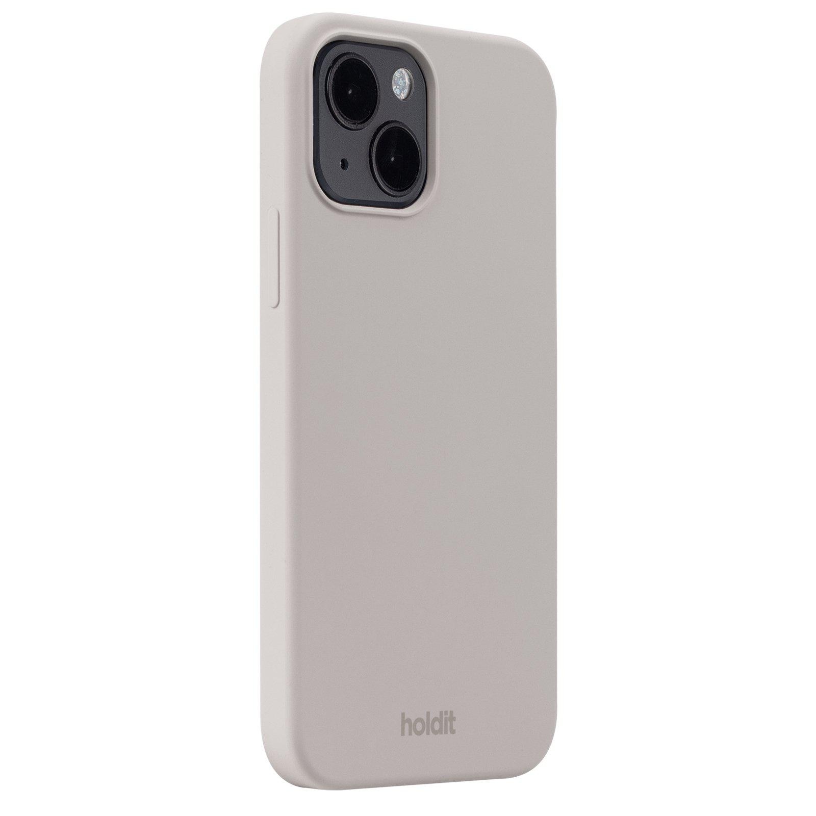 iPhone 15 Silicone Case, Taupe