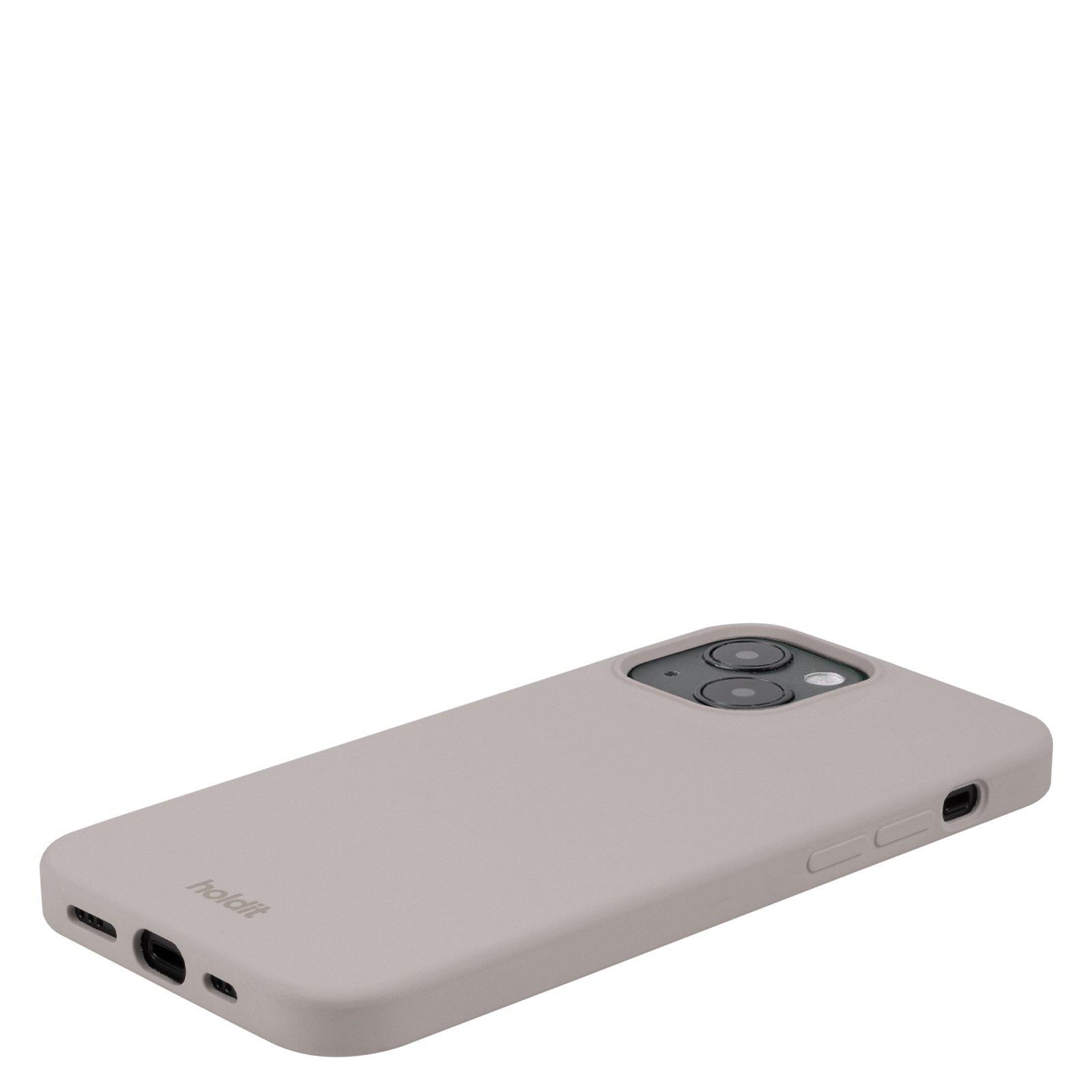 iPhone 15 Silicone Case, Taupe