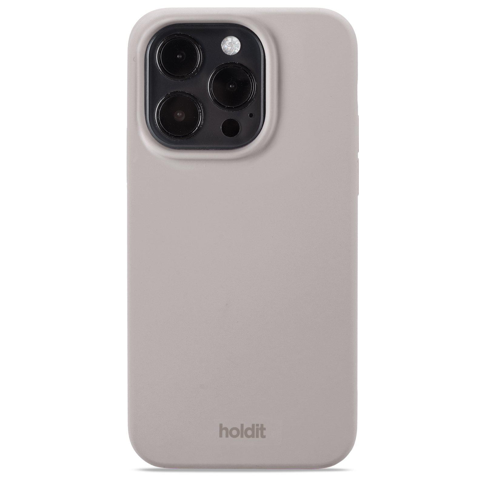 iPhone 15 Pro Silicone Case, Taupe