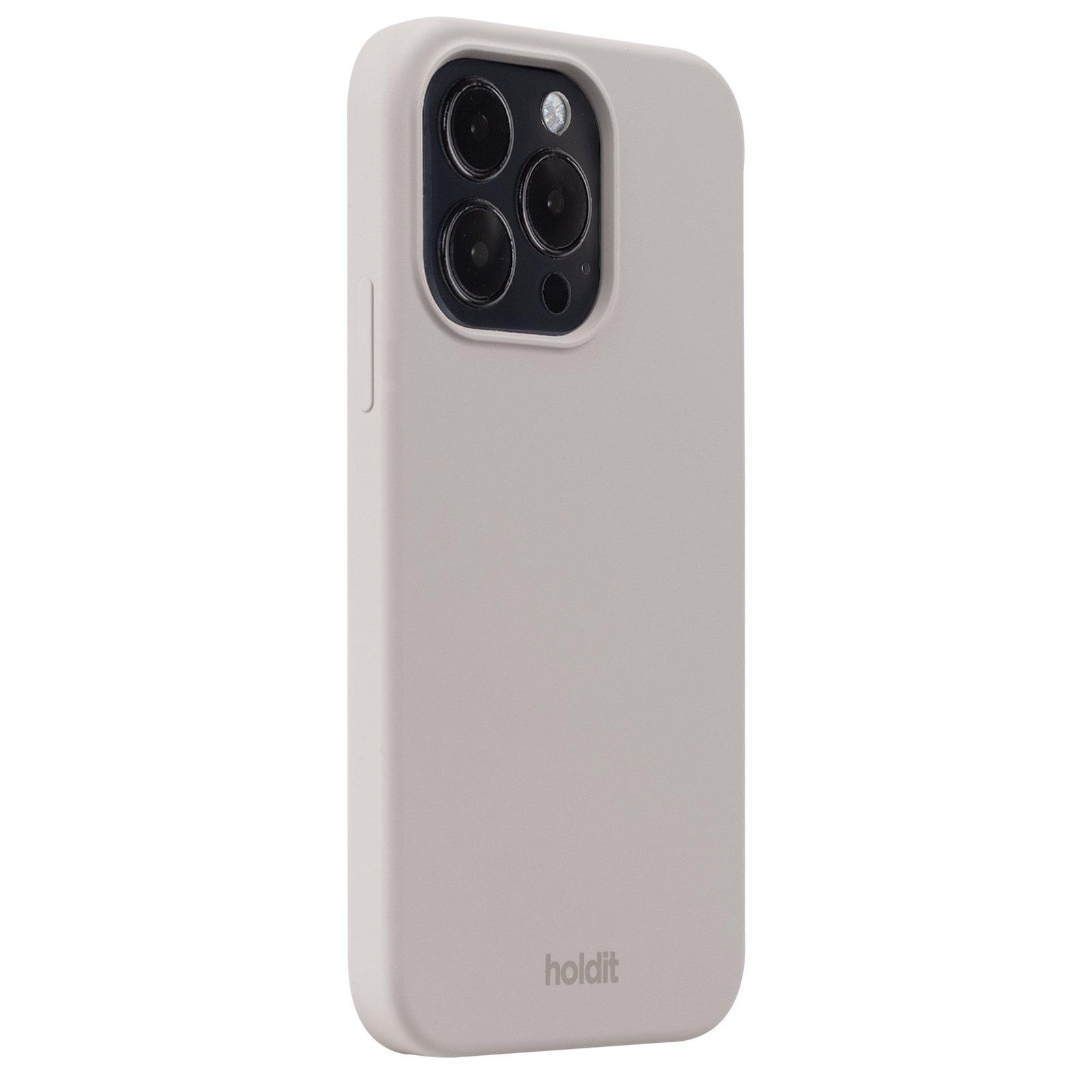 iPhone 15 Pro Silicone Case, Taupe