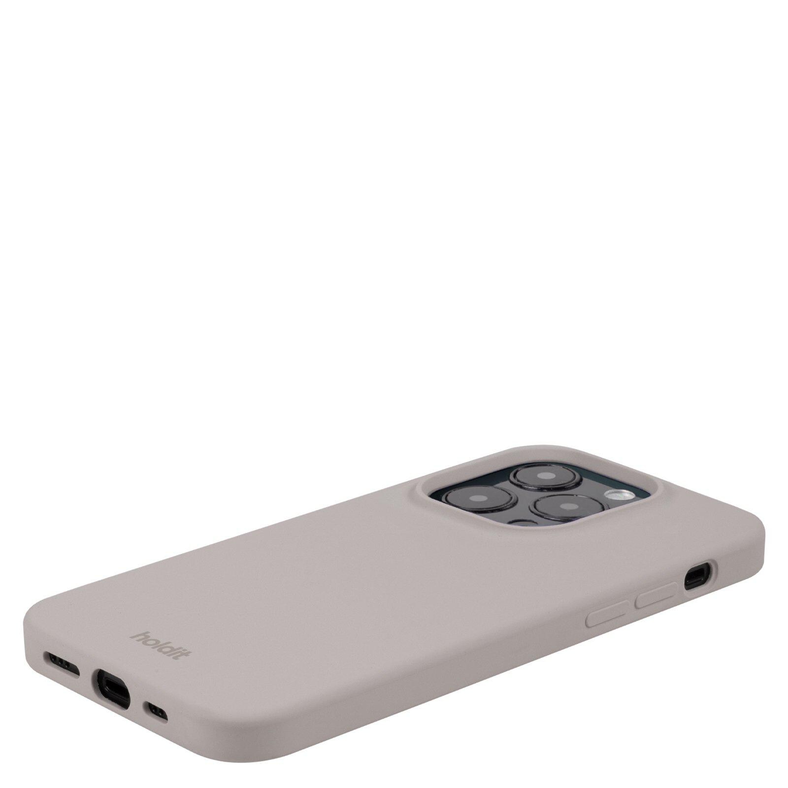 iPhone 15 Pro Silicone Case, Taupe