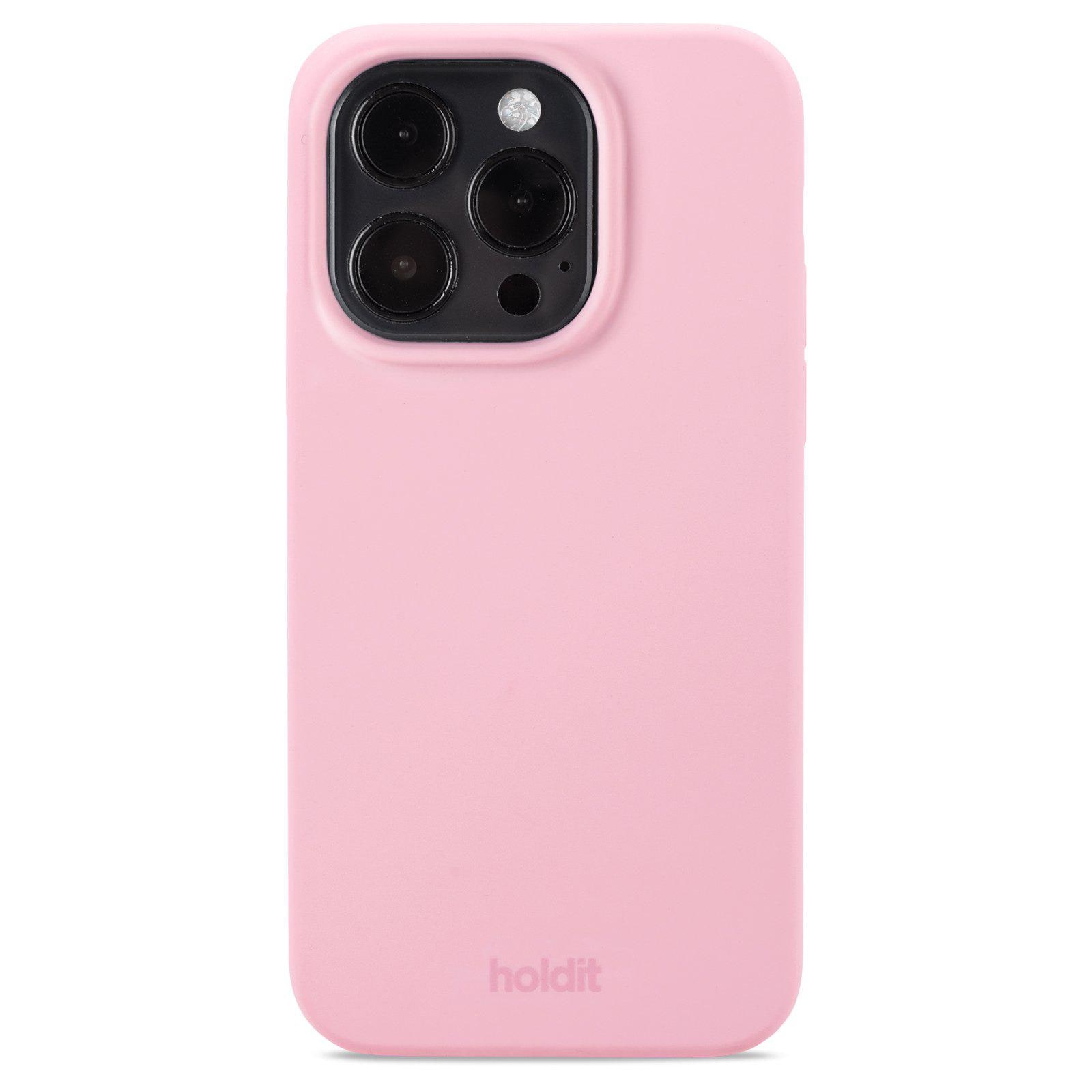 iPhone 15 Pro Silicone Case, Pink