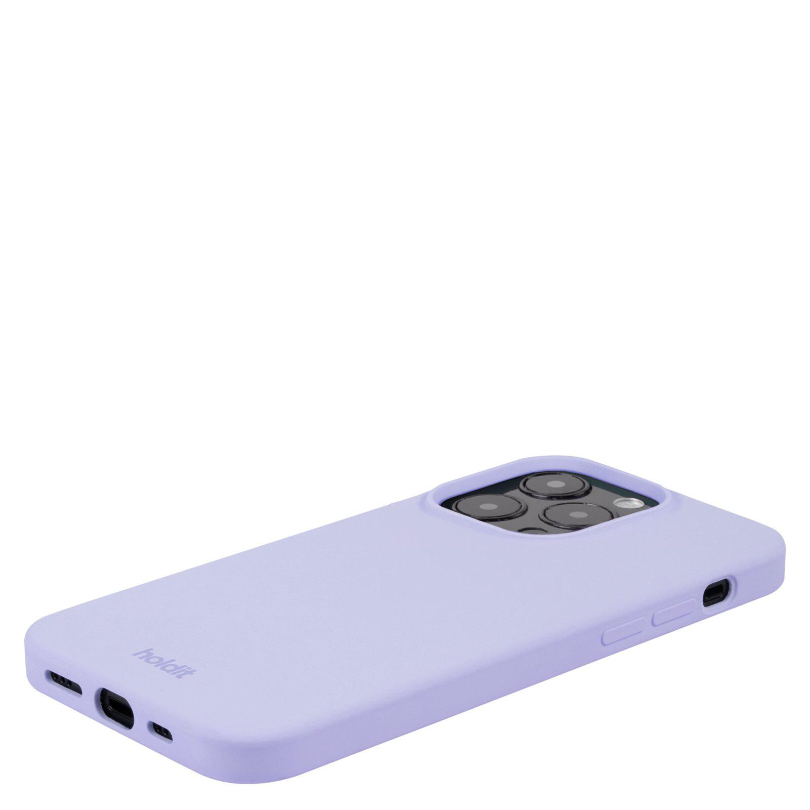 iPhone 15 Pro Silicone Case, Lavender