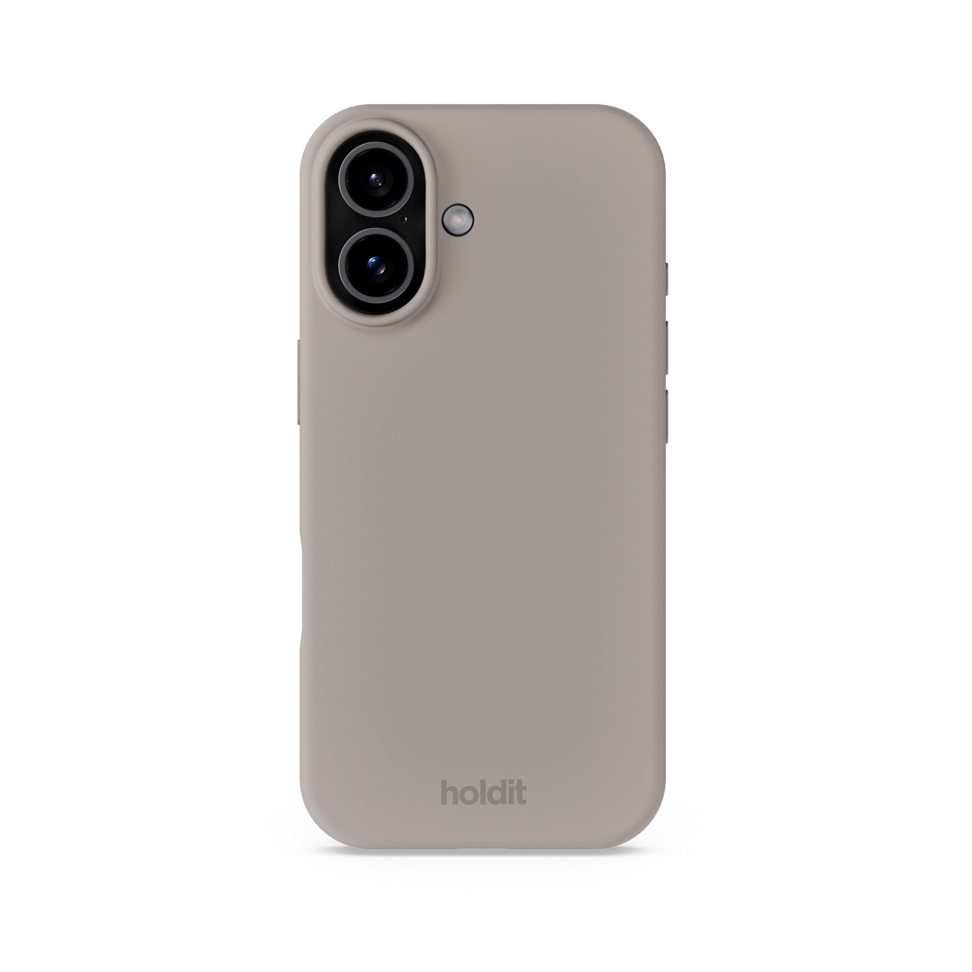 iPhone 17 Silicone Case, Taupe