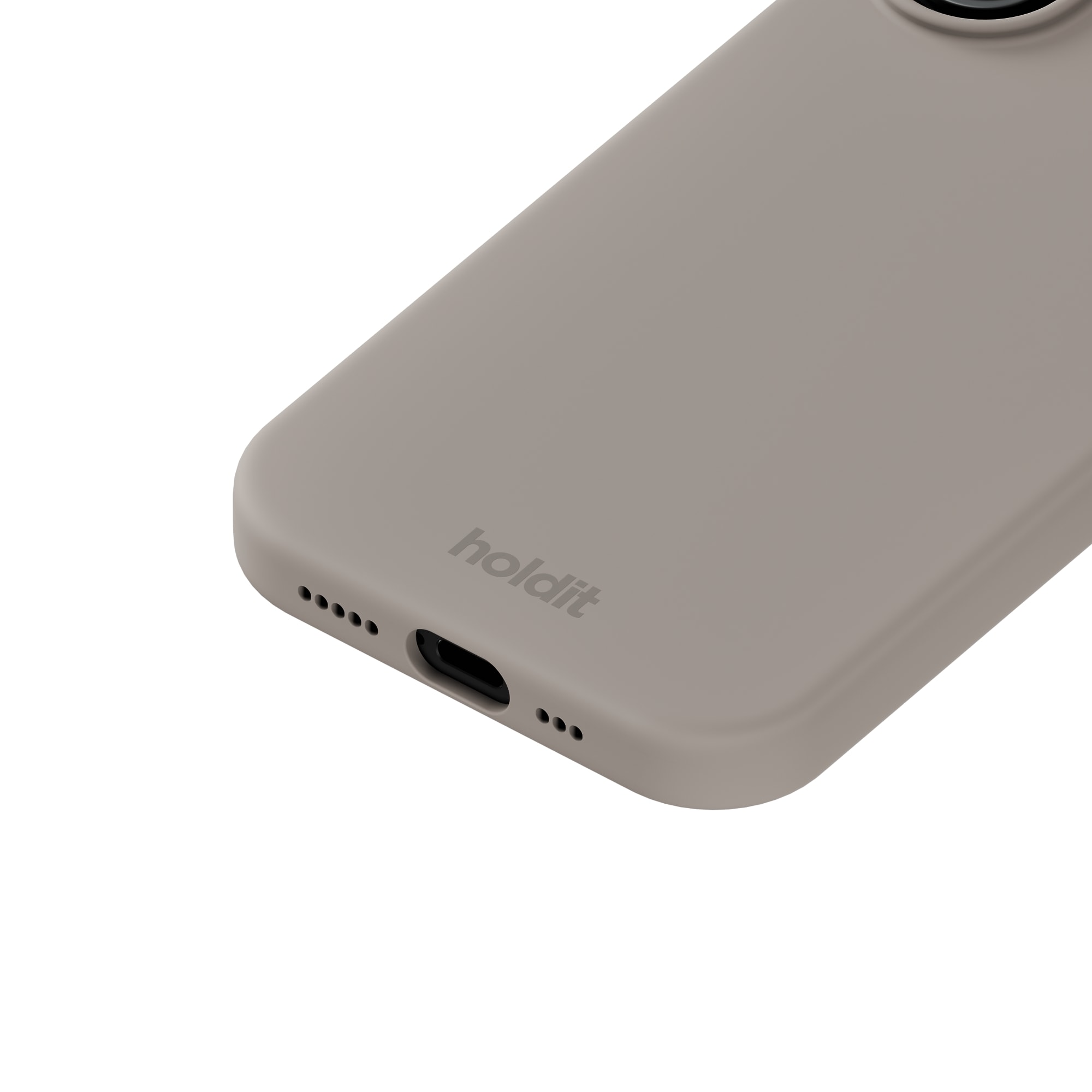 iPhone 17 Silicone Case, Taupe